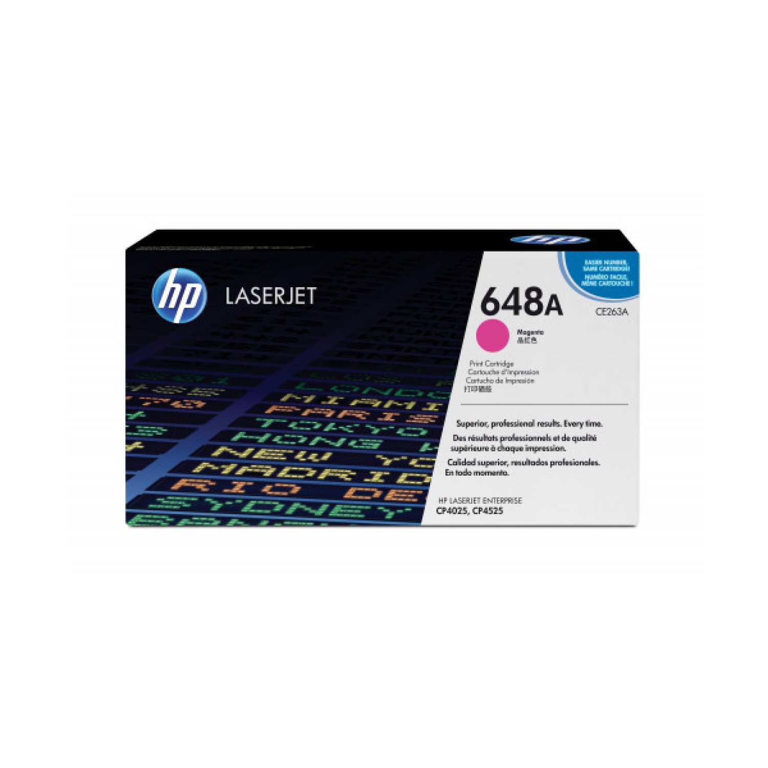 HP 648A · Tóner Magenta · CE263A