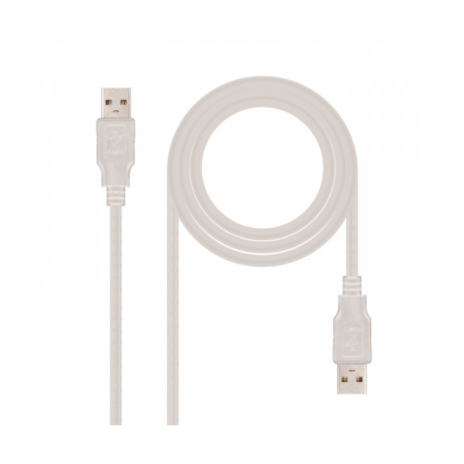 Nanocable Cable USB 2.0 · Tipo A/M-A/M · 2 Metros