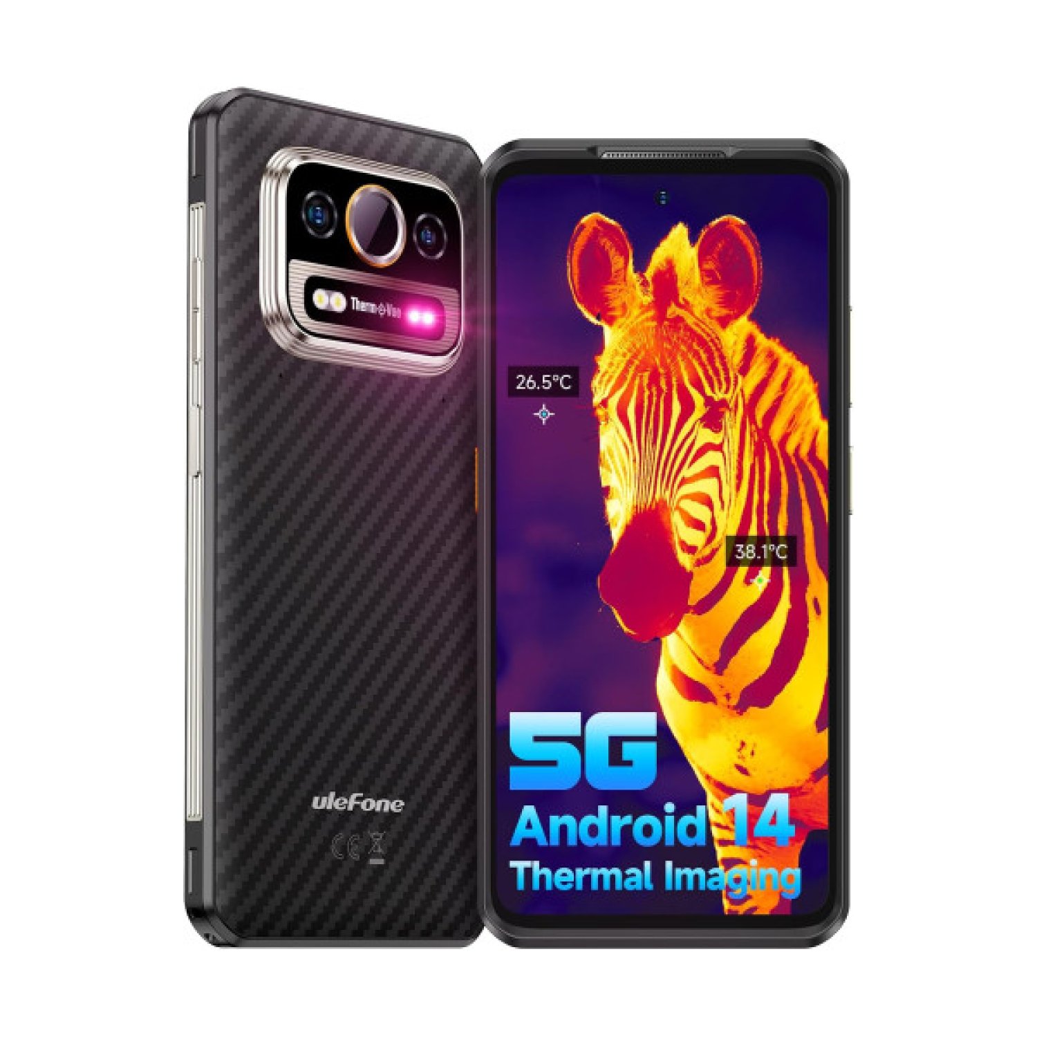 Ulefone Armor 25T Pro · Smartphone Resistente · 8GB RAM · 256GB · Negro