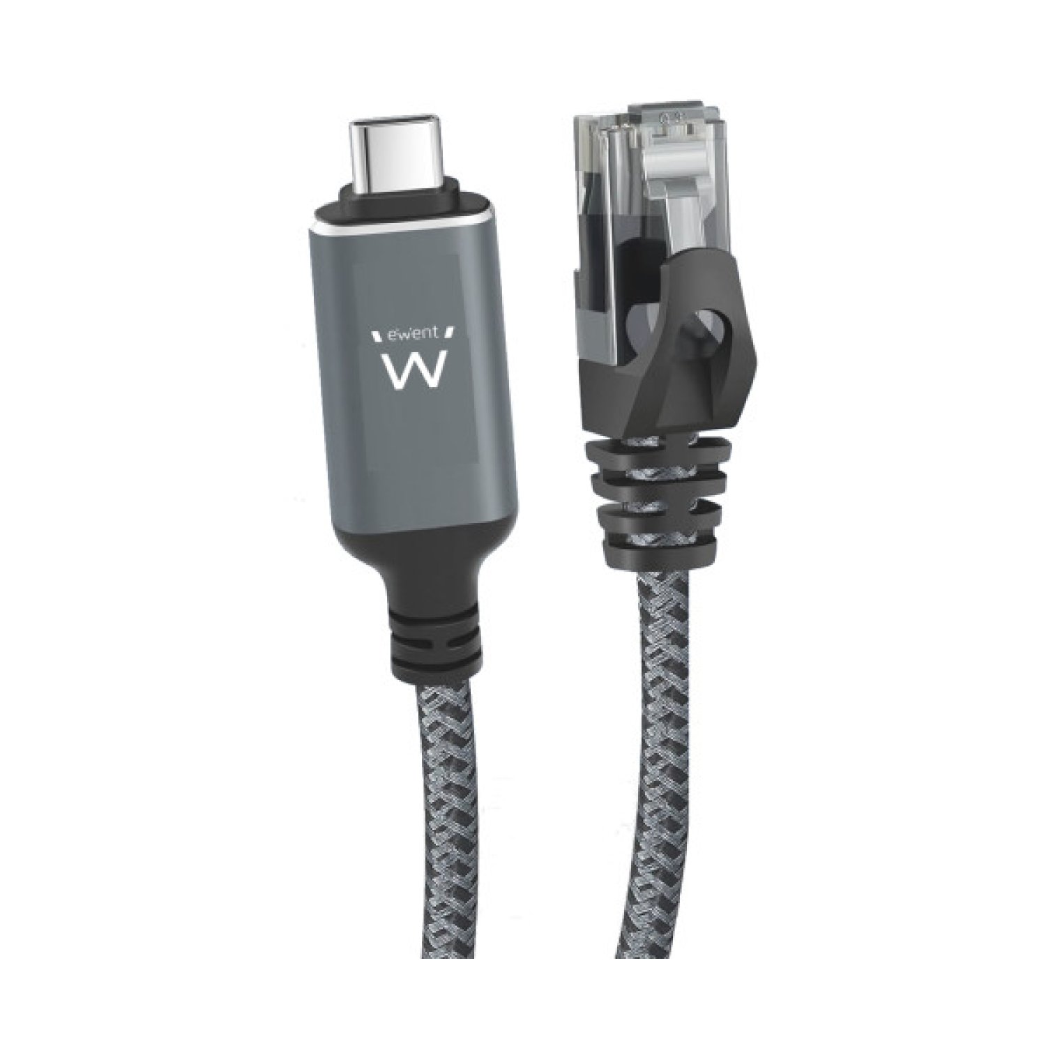 Ewent EC2003 · Cable de Red Cat6 · 3 metros · Negro/Gris