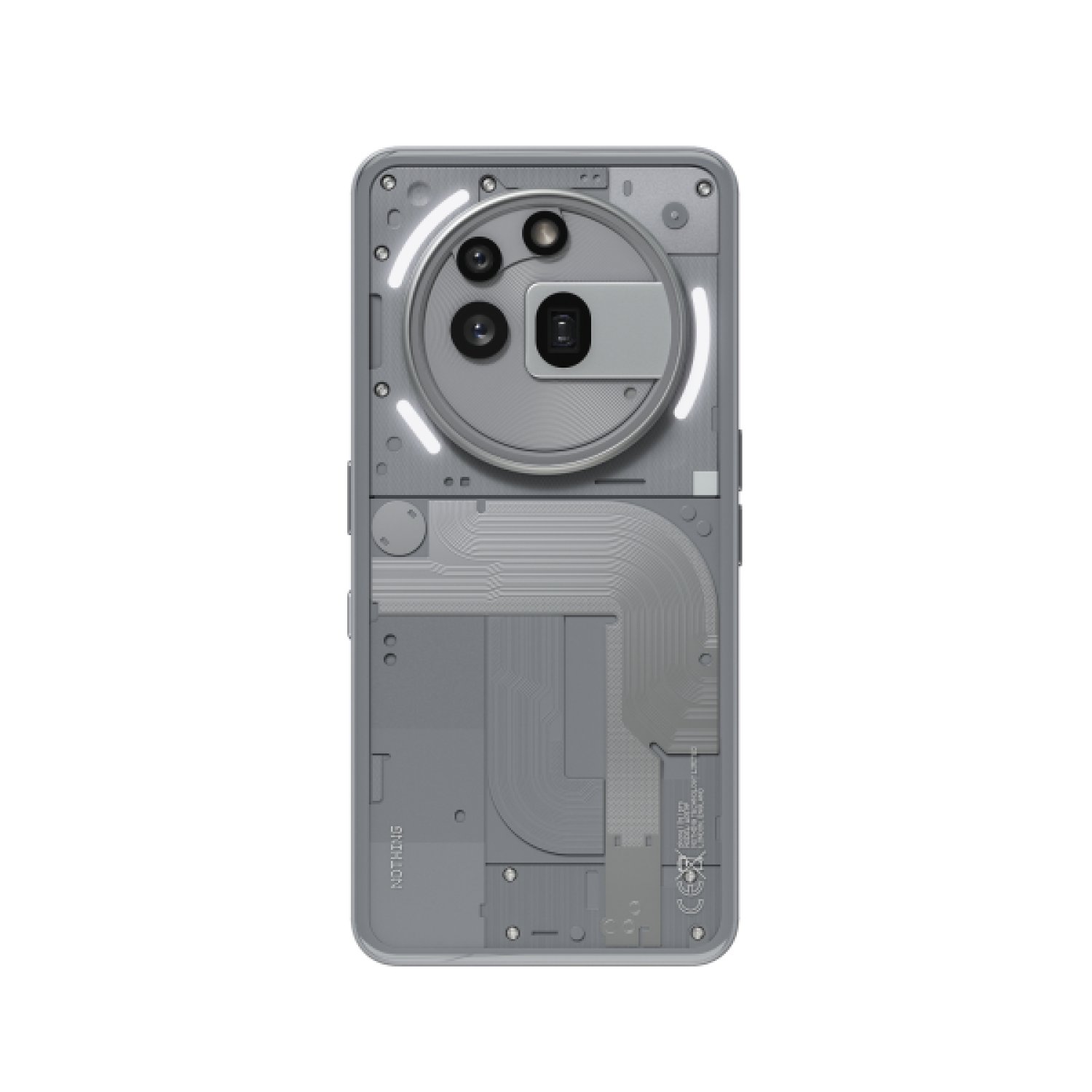 Nothing Phone (3a) Pro · 6,77" · Android 15 · 5G · 12GB RAM · 256GB · 5000mAh · Gris