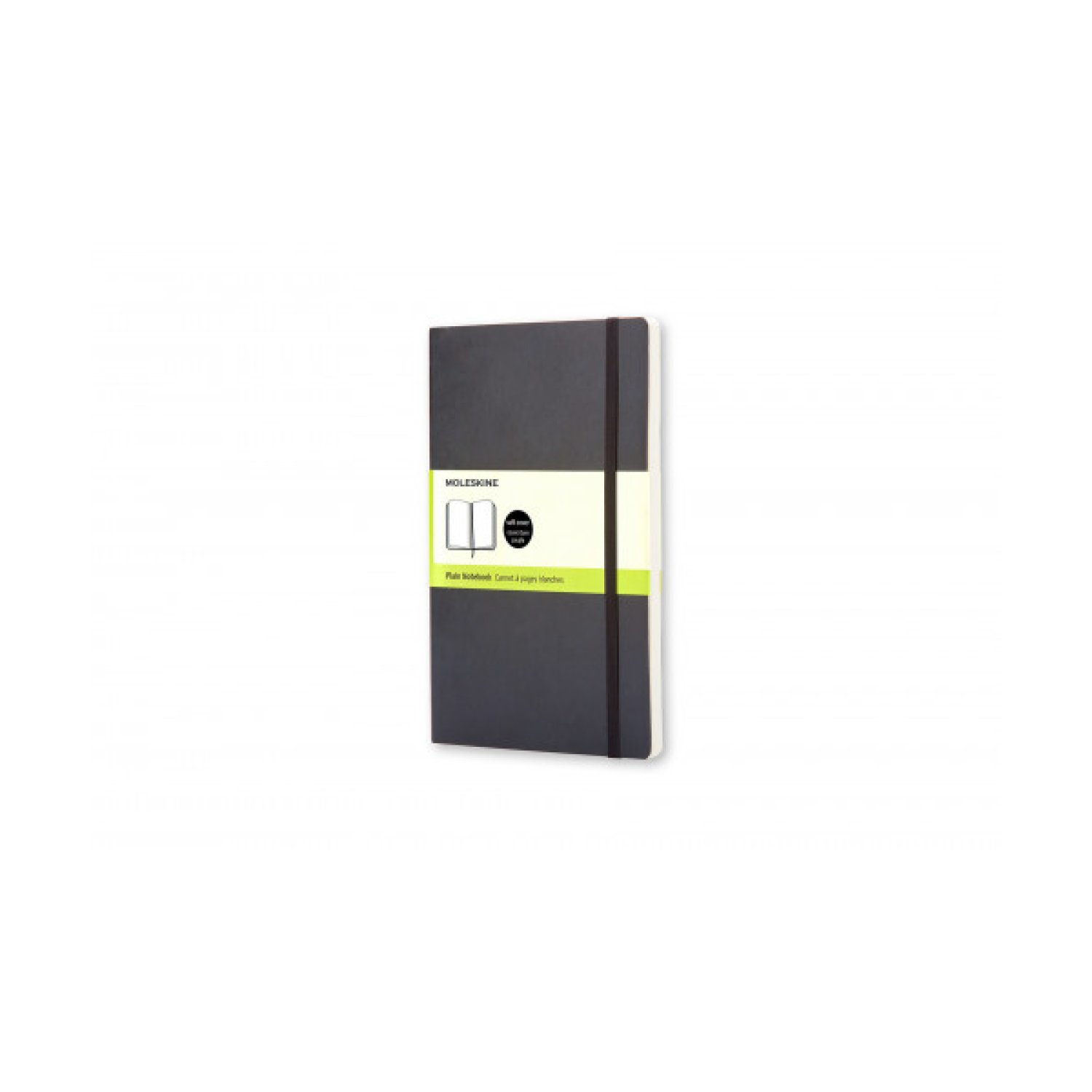Moleskine Libreta Clásica · 9x14cm · Tapa Blanda Negra · Páginas Lisas