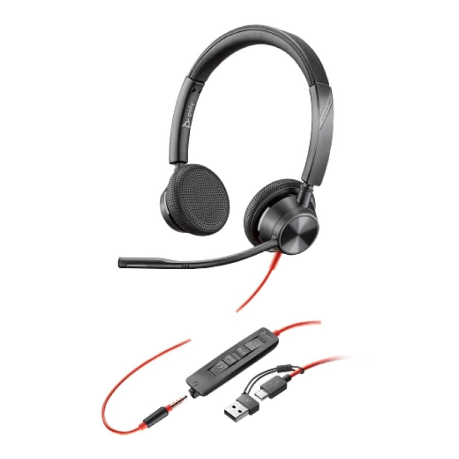 Poly BW 3325 · Auricular Empresarial · USB-C · Mono