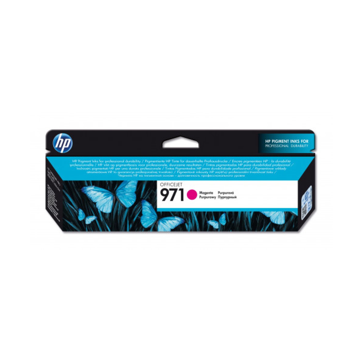 HP 971 · Cartucho Tinta Magenta · Compatible HP OfficeJet Pro