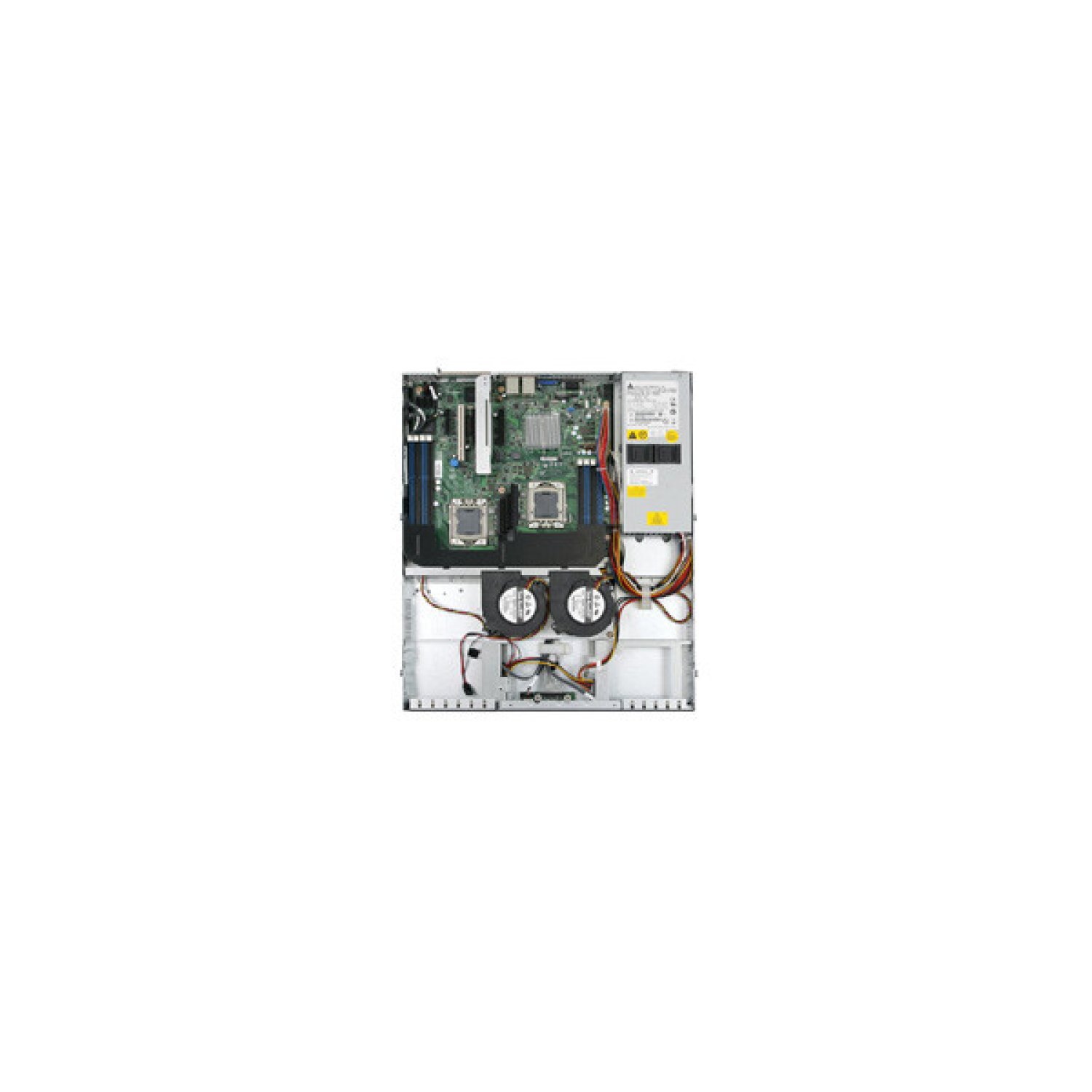 Intel SR1630BCR · Servidor Barebone · Intel Xeon 5500 · Socket LGA 1366 · 1U Rack · Aluminio