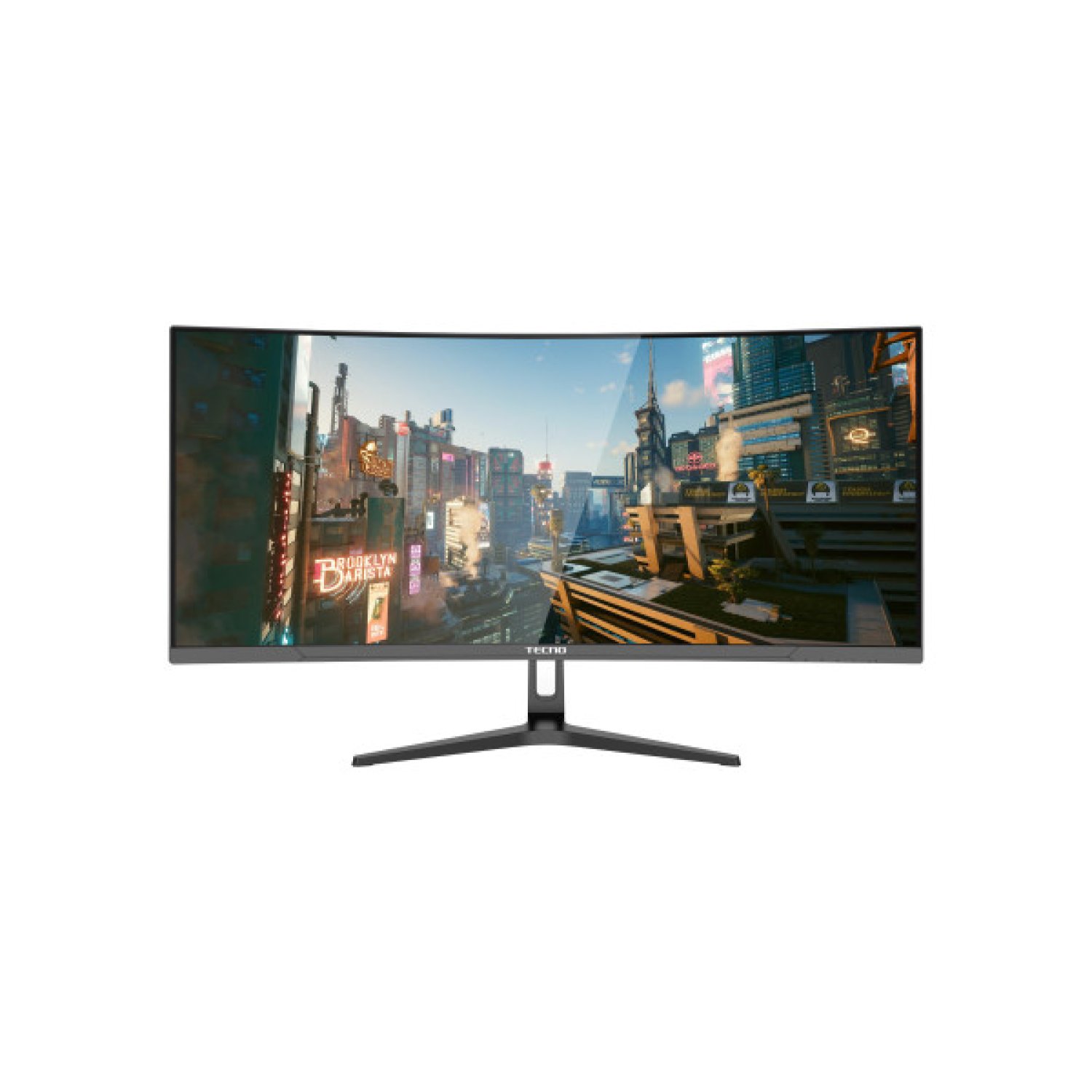 Tecno Megaview GT · Monitor Gaming 34" · WQHD · 180Hz · 1ms · Curved
