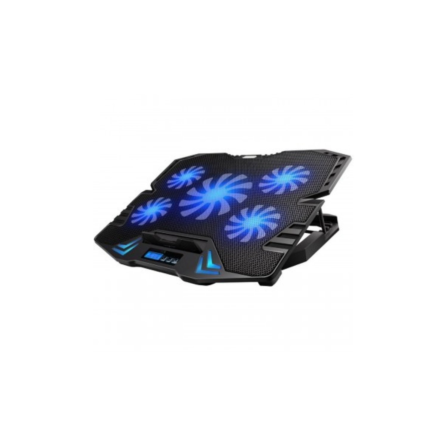 Ewent Base Refrigeración Portátil · Hasta 17" · 5 Ventiladores · 2 Puertos USB
