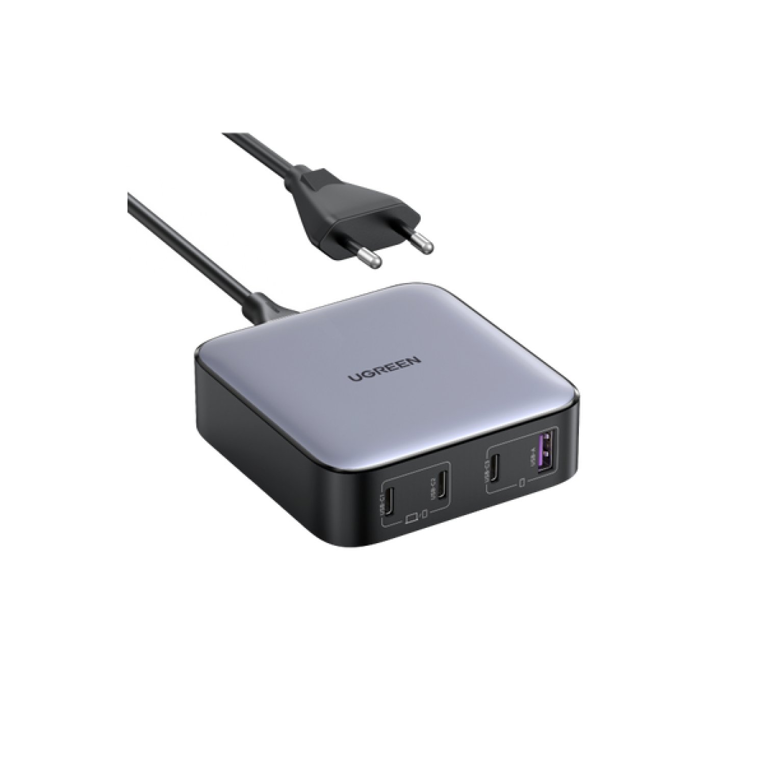Ugreen Nexode · Cargador Universal · Carga Rápida · AC · Gris