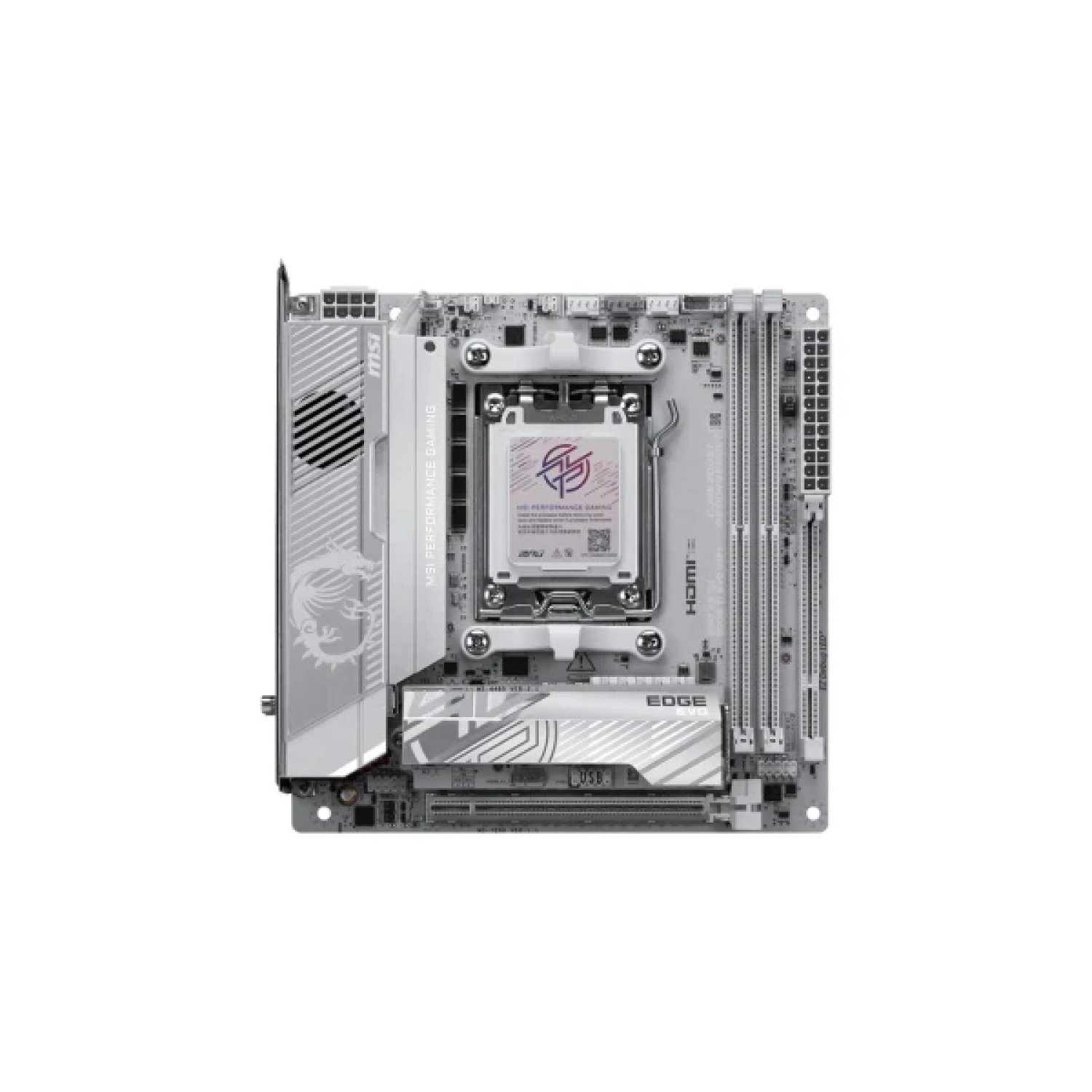MSI MPG X870I EDGE TI EVO · AM5 · X870E · WiFi 7 · 2x DDR5 · Mini-ITX