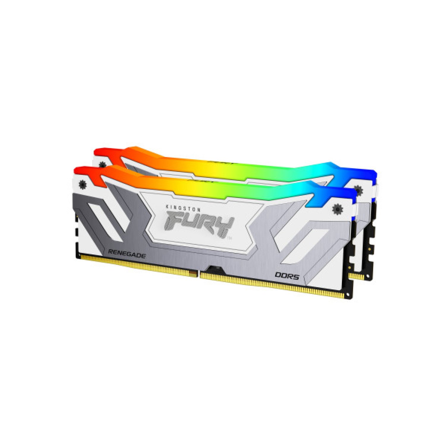 Kingston Fury Renegade RGB · 48GB DDR5 · 8400MT/s · CL40 · Kit 2x24GB · Blanco