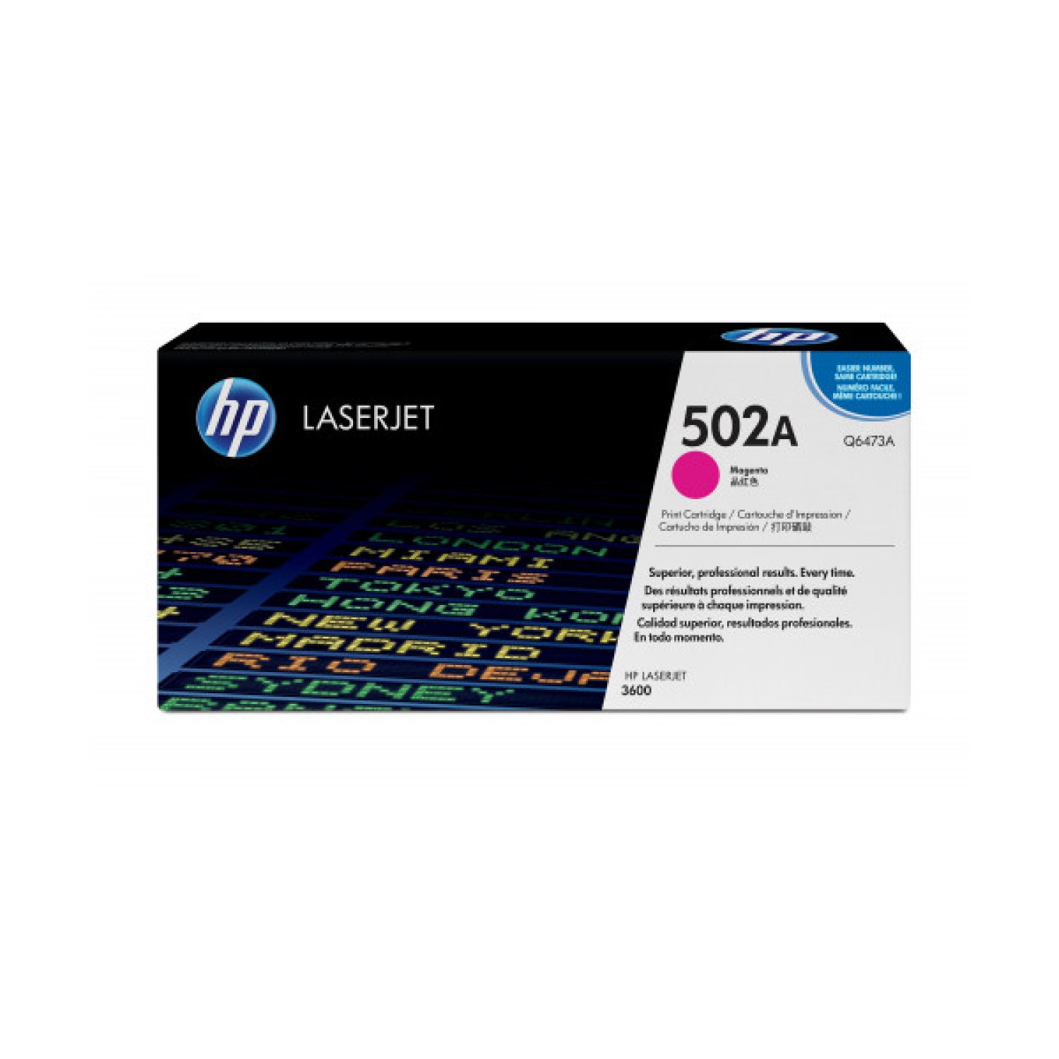 HP 502A · Tóner Magenta · Q6473A