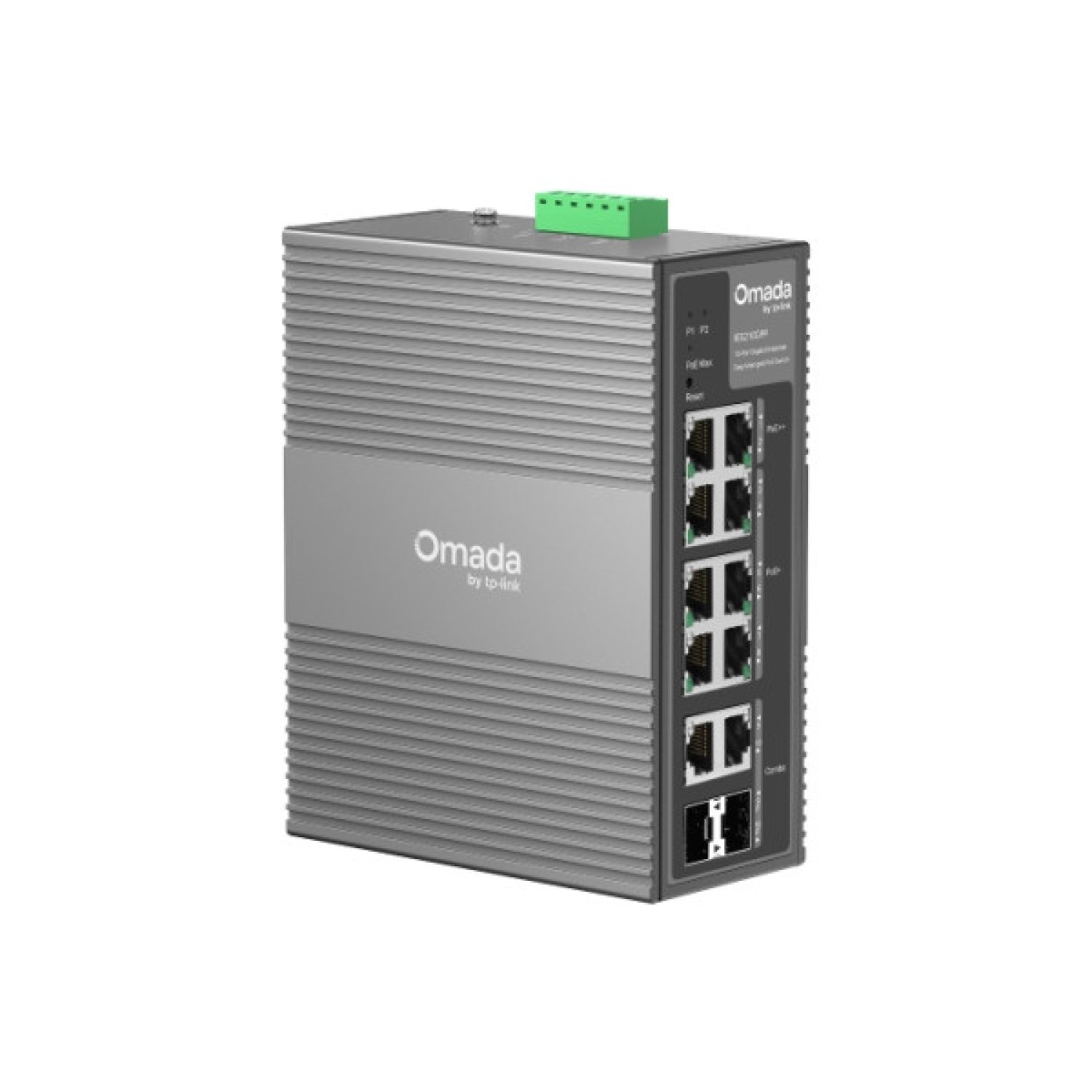TP-Link Omada IES210GPP · Switch Gestionado · Gigabit PoE · DIN Rail