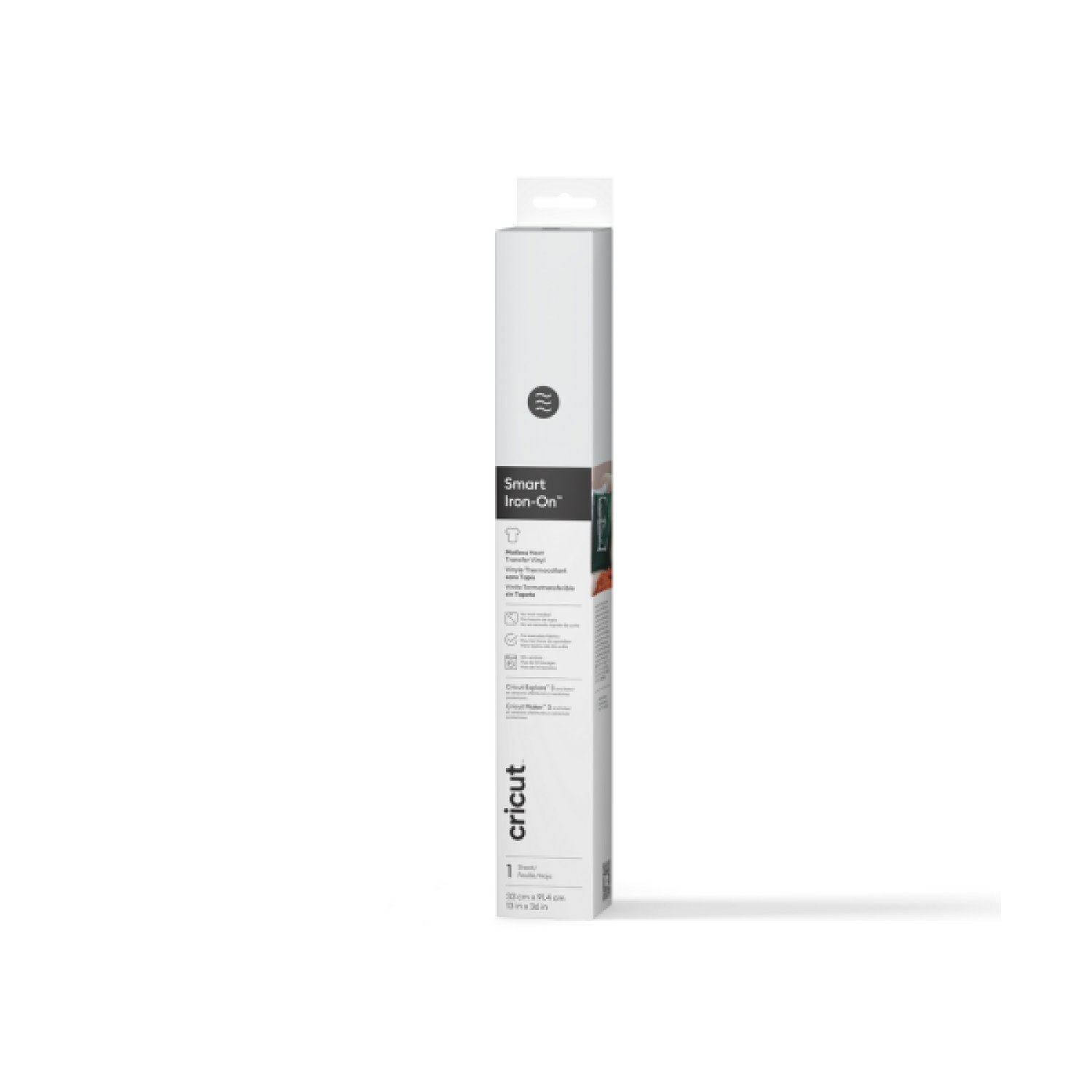 Cricut Smart Iron-On · Rollo Vinilo Termotransferencia · Liso