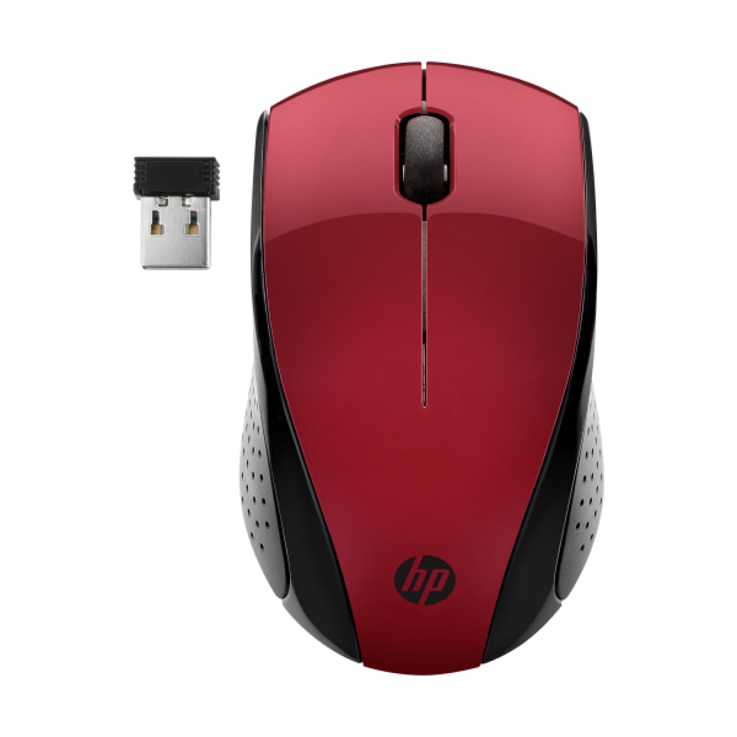 HP Ratón Inalámbrico 220 · Rojo Ocaso