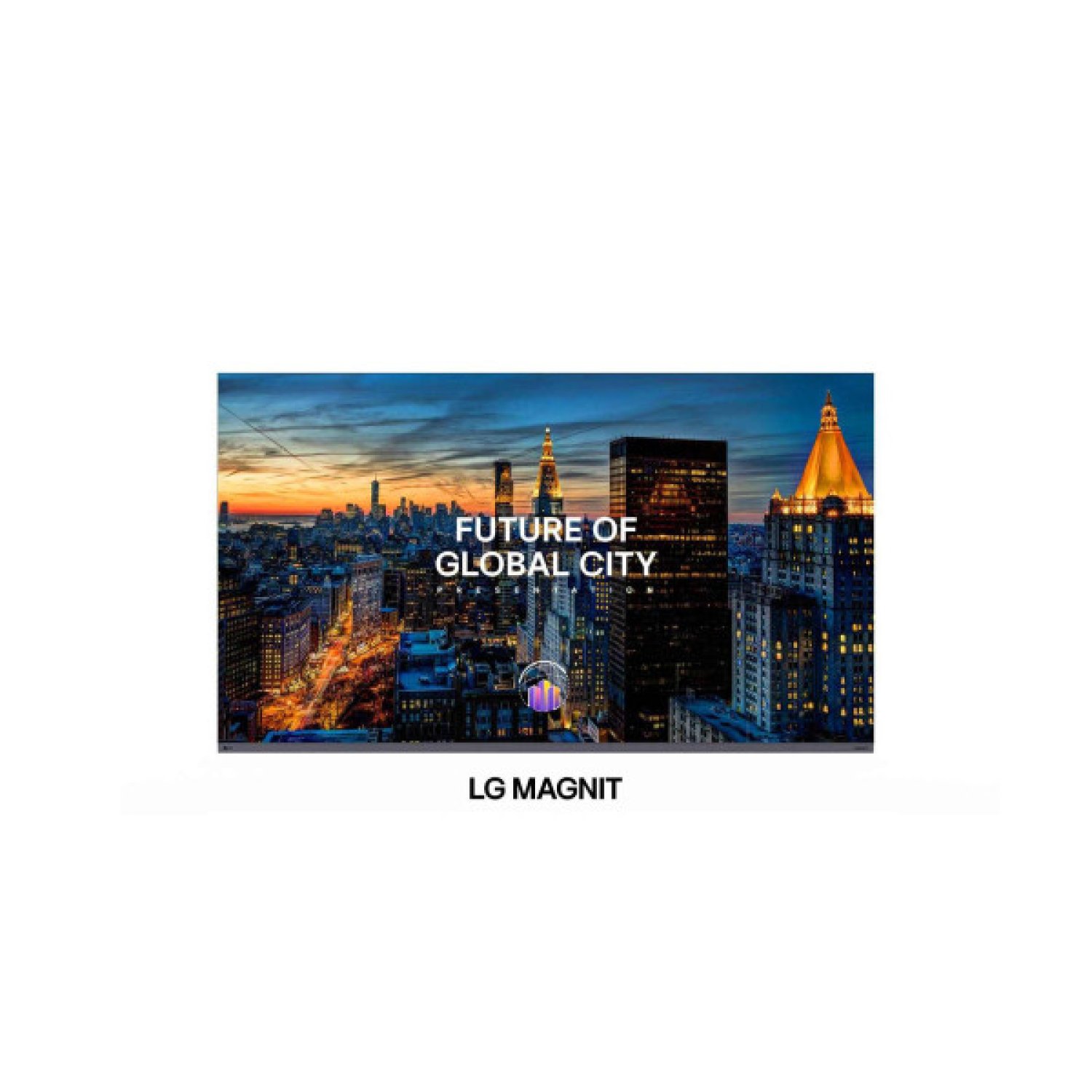 LG Magnit · Pantalla Digital 136" · 4K UHD · 500 cd/m² · LED · WiFi · Procesador incorporado