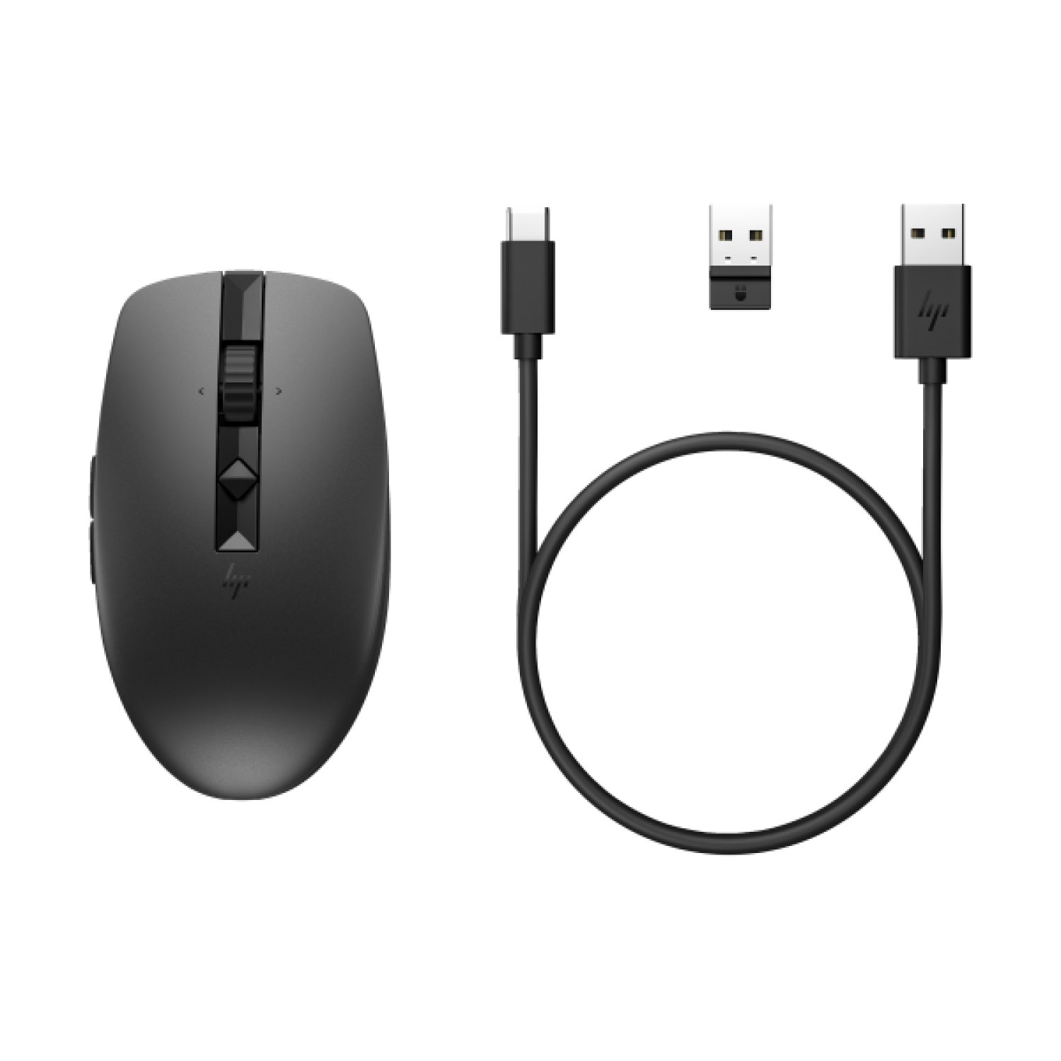 HP Ratón Silencioso Recargable 710 · Inalámbrico · Batería de Larga Duración
