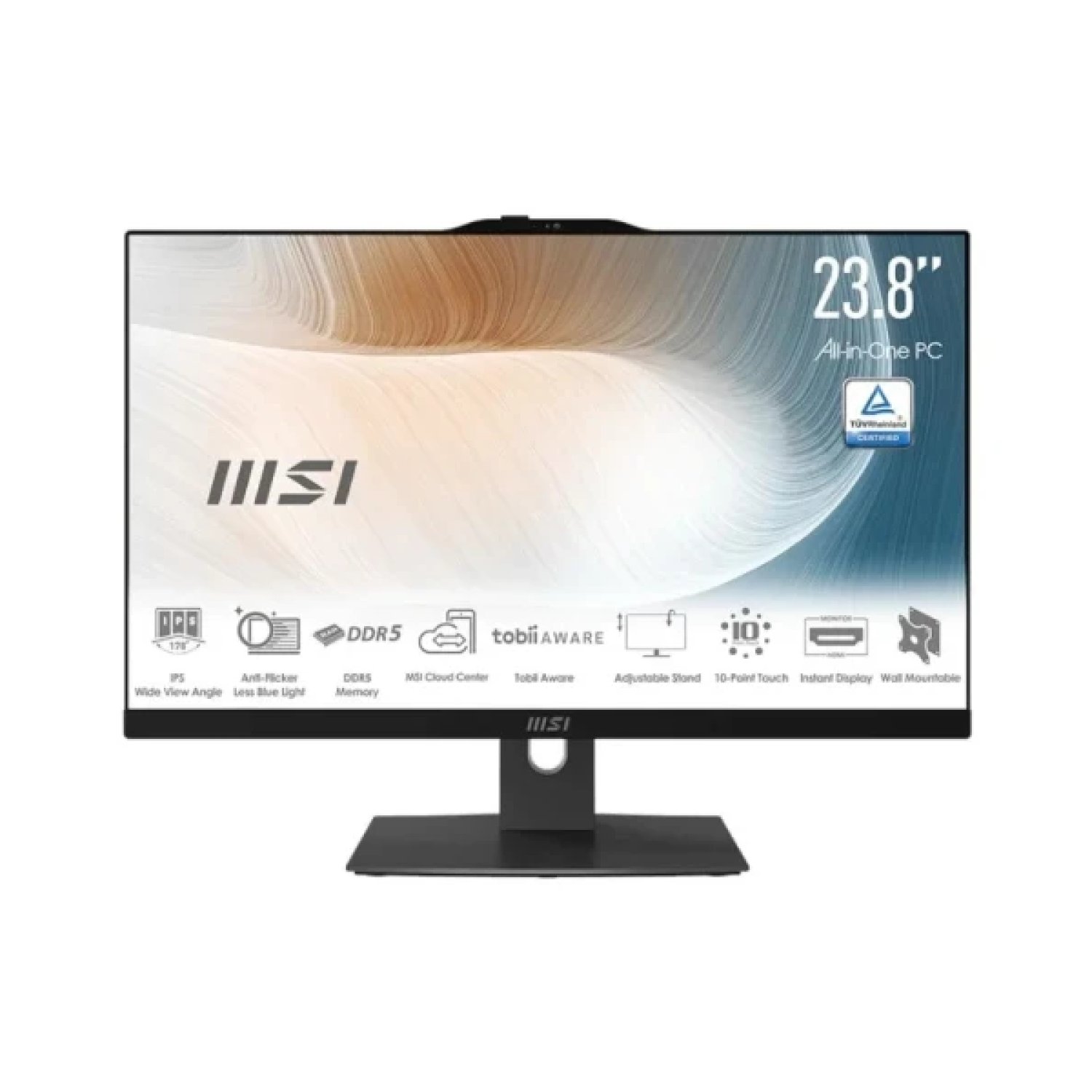 MSI Modern AM242P · All-in-One 23,8" FHD · DDR5 16GB · 512GB SSD · Windows 11 Home