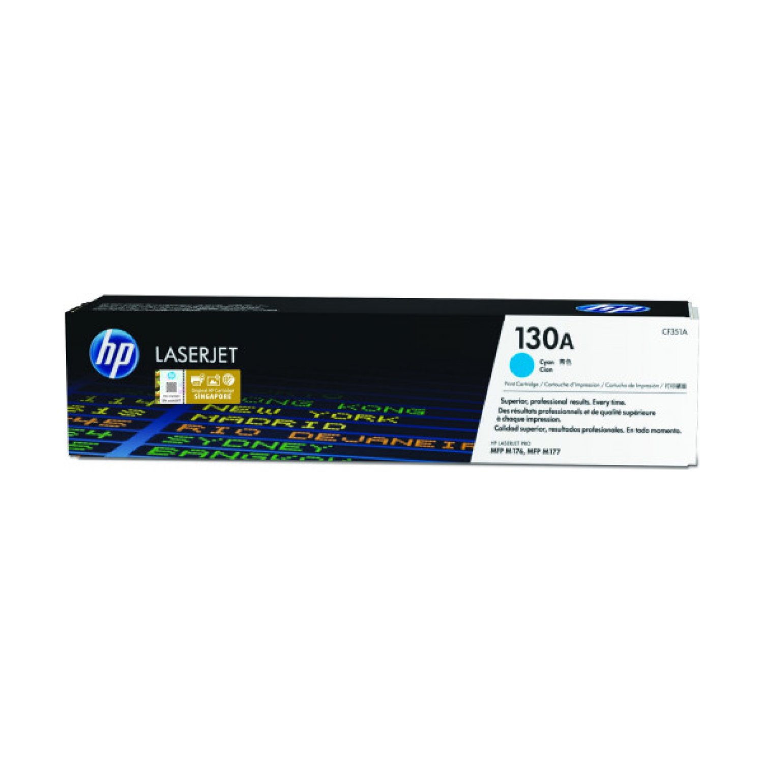 HP 130A · Tóner · Cian · CF351A