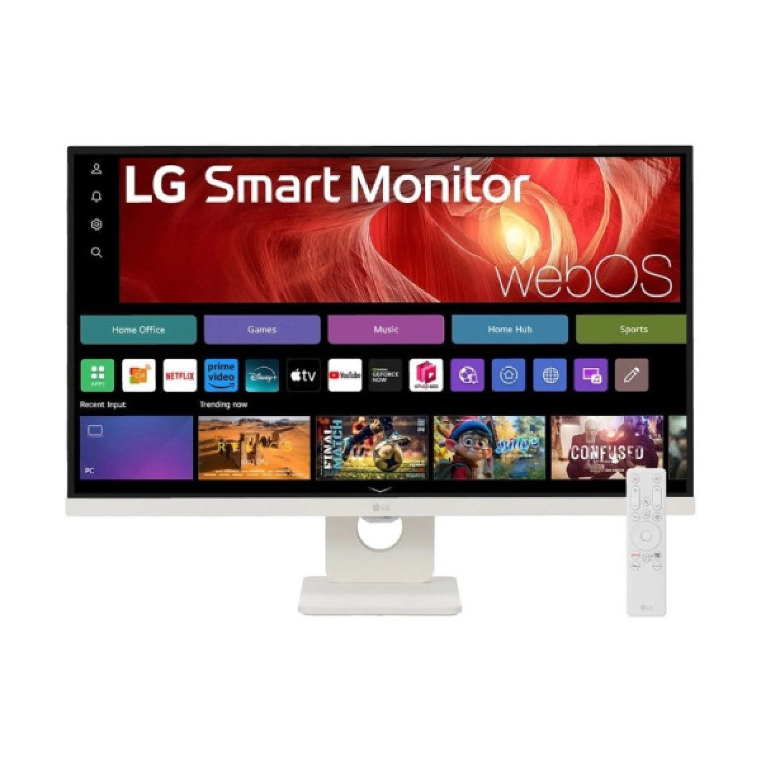 LG 27U731SA-W · Monitor 27" · 4K UHD IPS · 60Hz · 5ms · WebOS 24 · DCI-P3 90% · Blanco