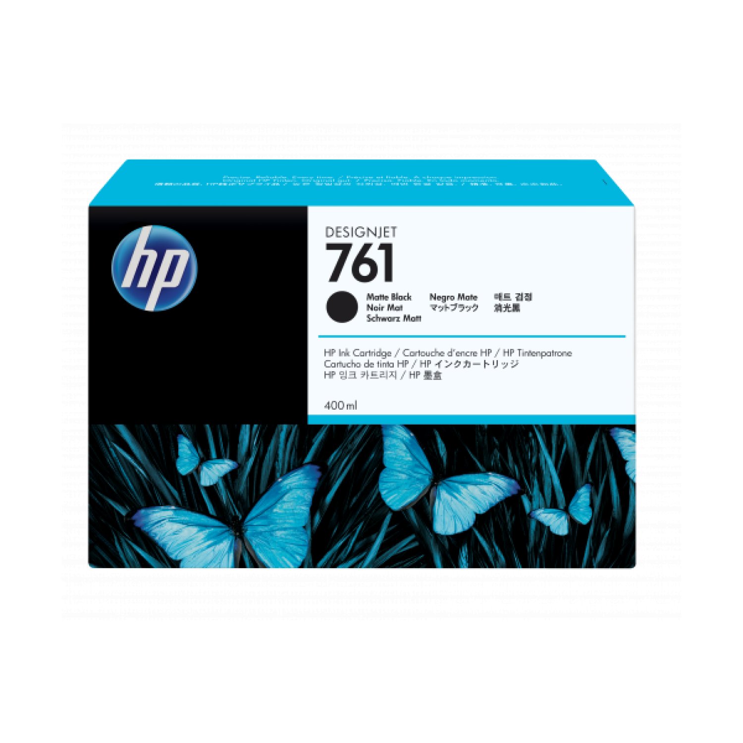 HP 761 · Cartucho de Tinta · Negro · CM991A