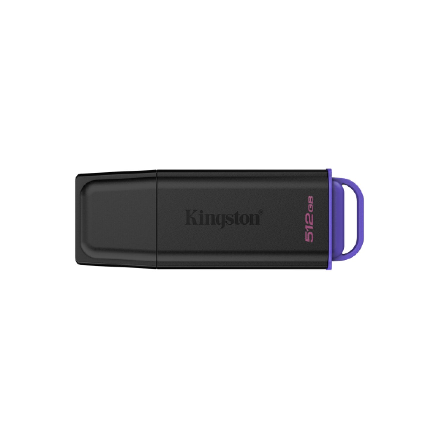 Kingston DataTraveler Exodia · 512GB · USB 3.2 Gen 1 · Negro y Violeta