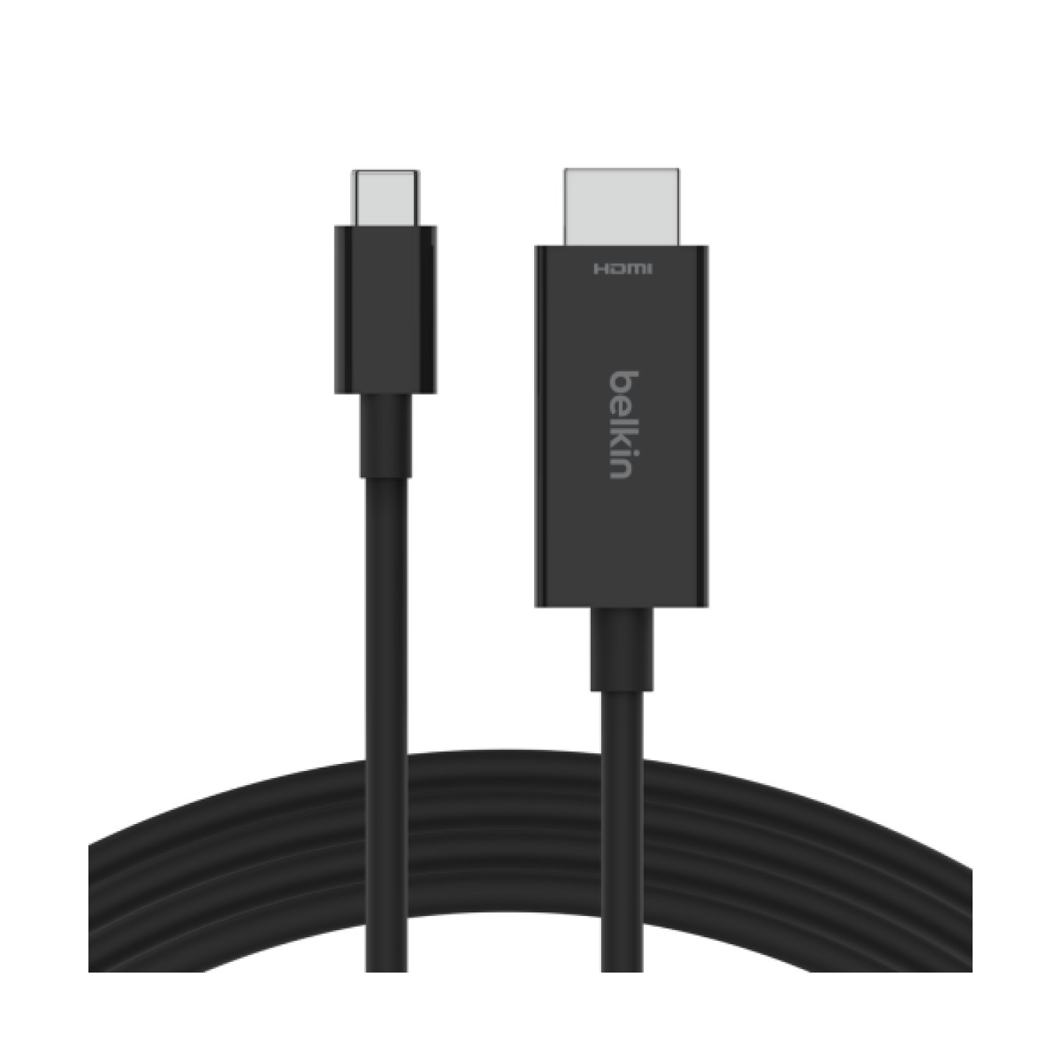 Belkin · Cable USB-C a HDMI · 2 m · Negro