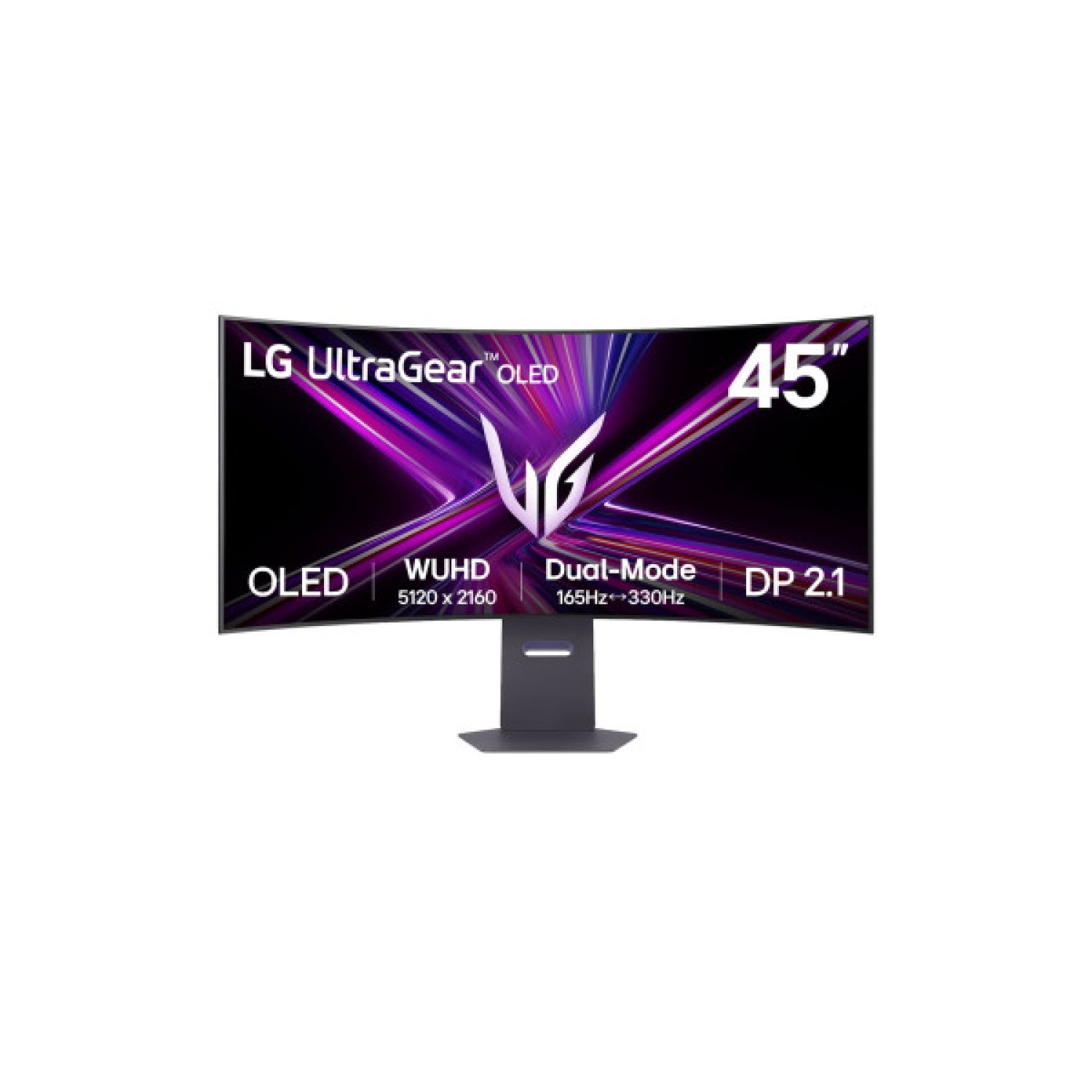 LG UltraGear · 45" OLED · 5120x2160 · Gaming · Negro