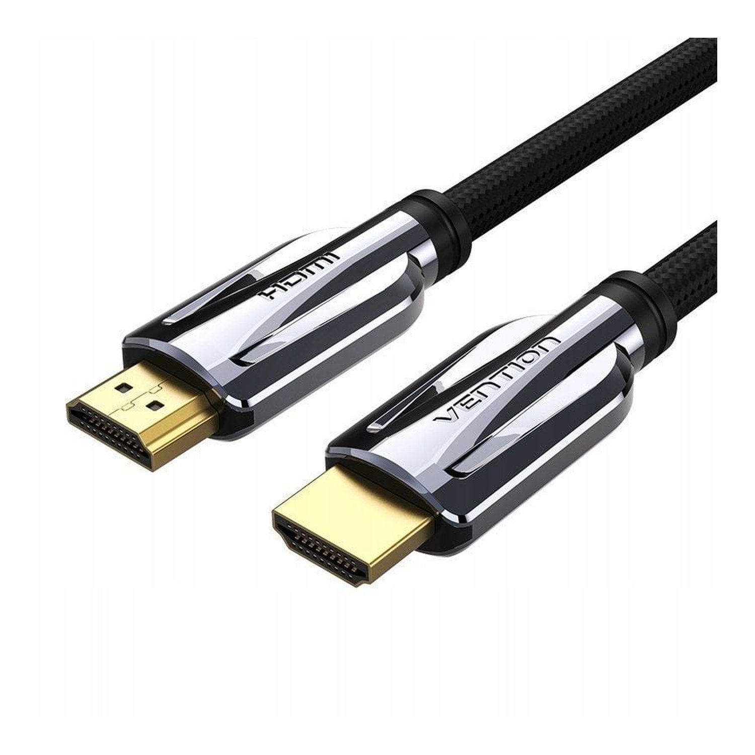 Cable HDMI 2.1 8K Vention AALBF/ HDMI Macho - HDMI Macho/ 1m/ Gris y Negro