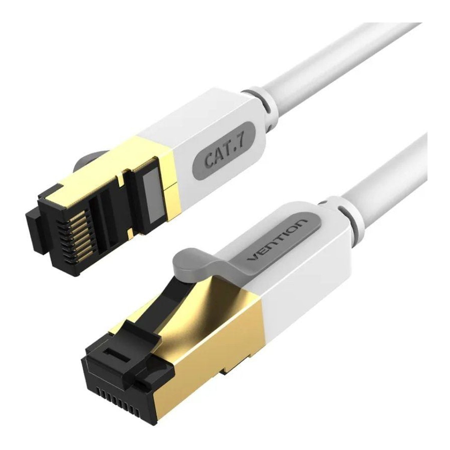 Cable de Red RJ45 SFTP Vention ICDHF Cat.7/ 1m/ Gris