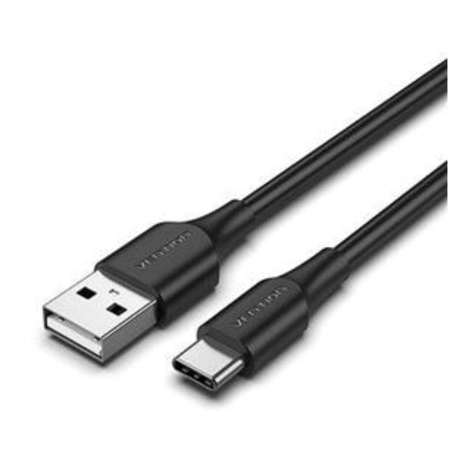 Cable USB 2.0 Vention CTHBG/ USB Tipo-C Macho - USB Macho/ Hasta 60W/ 480Mbps/ 1.5m/ Negro