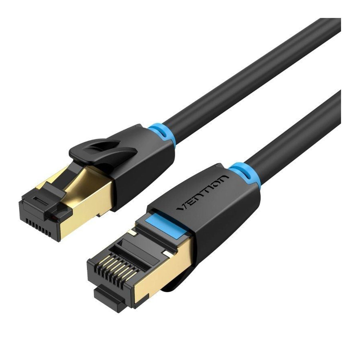 Cable de Red RJ45 SFTP Vention IKABF Cat.8/ 1m/ Negro