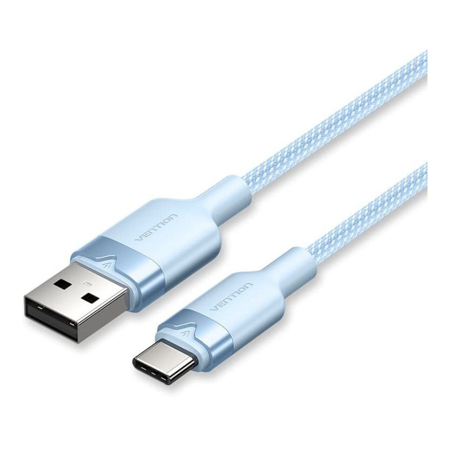 Cable USB 2.0 Tipo-C Vention CTNLH/ USB Tipo-C Macho - USB Macho/ Hasta 60W/ 480Mbps/ 2m/ Azul