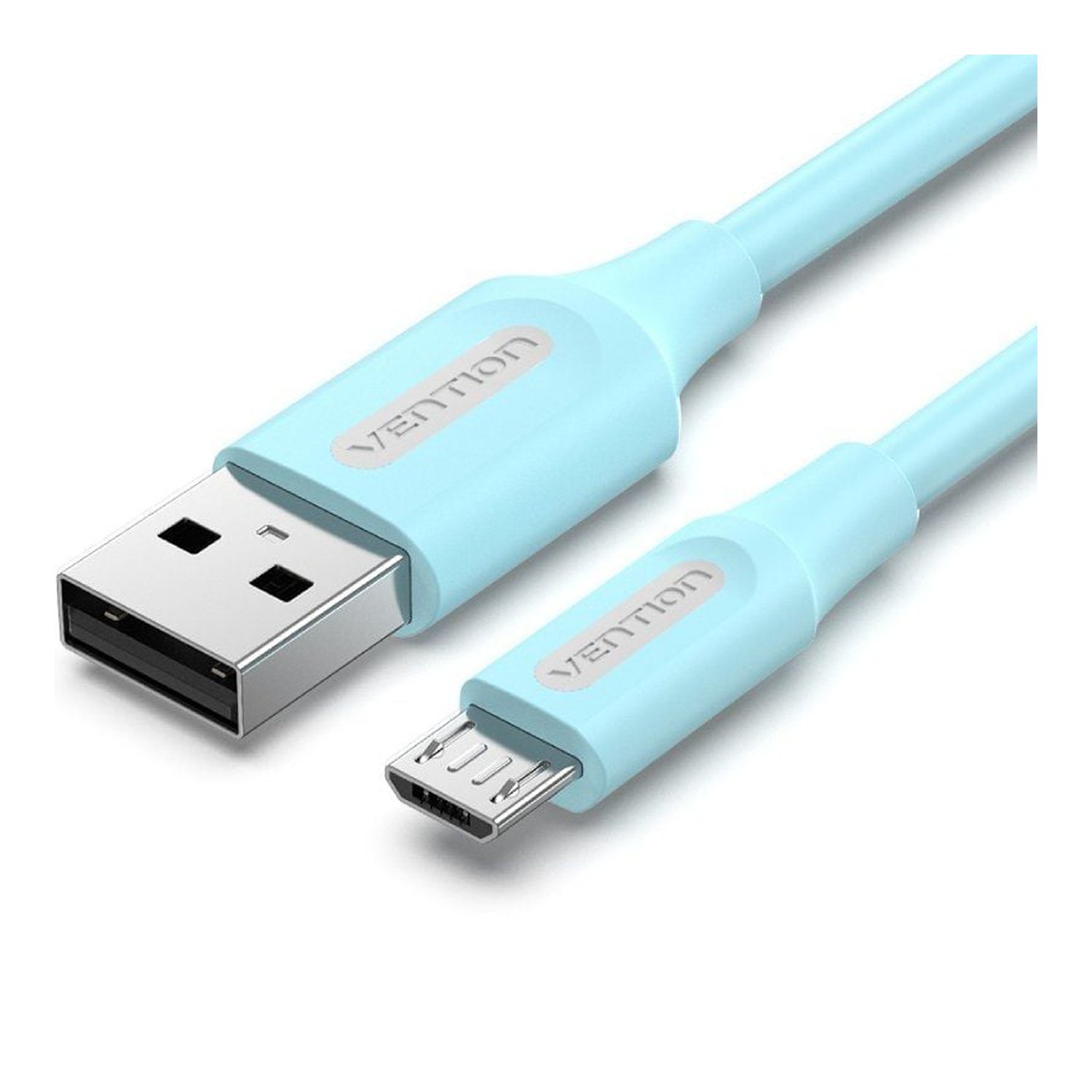 Cable USB 2.0 Vention COLSG/ USB Macho - MicroUSB Macho/ Hasta 60W/ 480Mbps/ 1.5m/ Azul