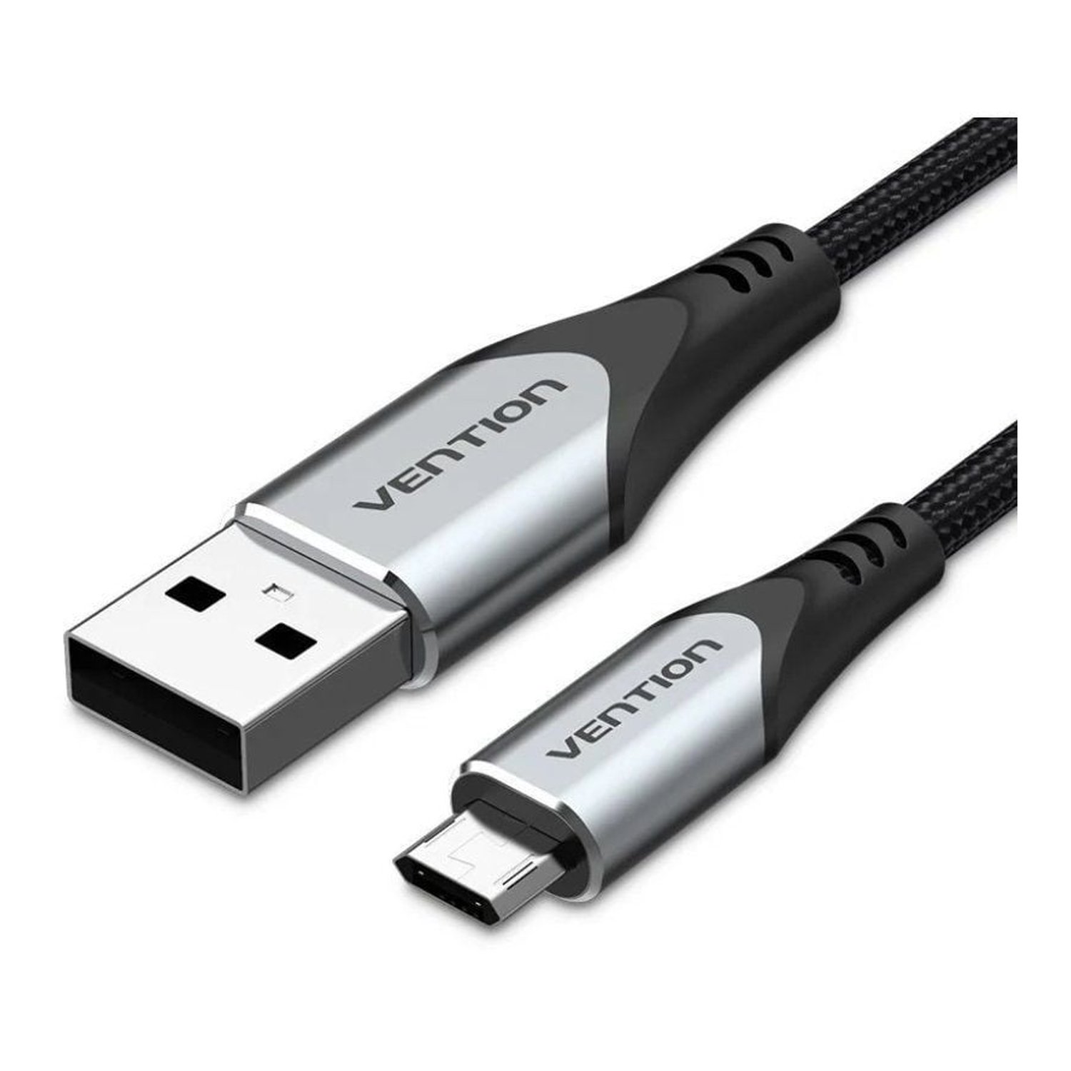 Cable USB 2.0 Vention COCHD/ USB Macho - MicroUSB Macho/ 480Mbps/ 50cm/ Negro
