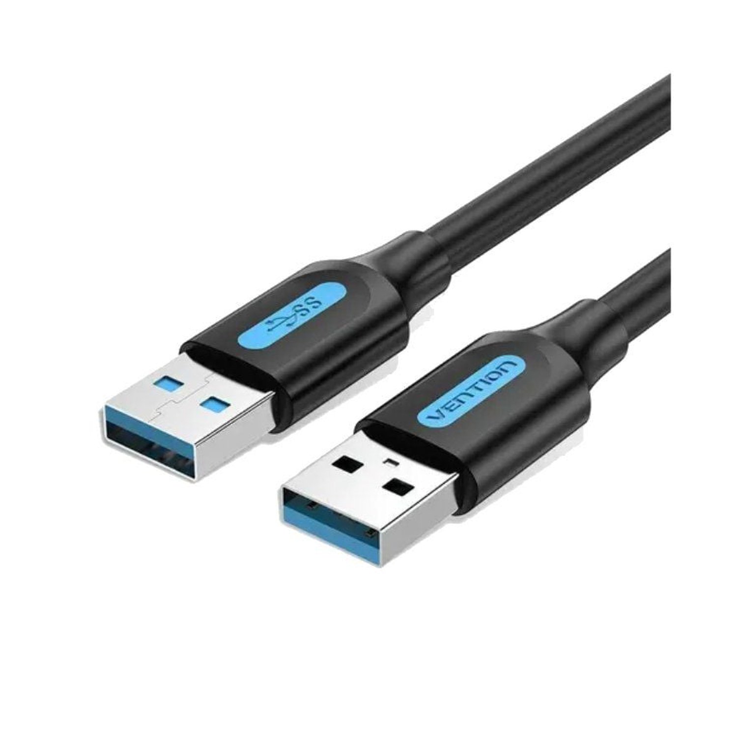 Cable USB 3.0 Vention CONBG/ USB Macho - USB Macho/ 5Gbps/ 1.5m/ Negro