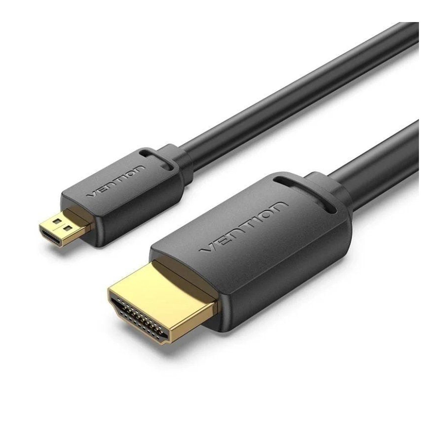Cable Micro HDMI 2.0 4K Vention AGIBI/ HDMI Macho - Micro HDMI Macho/ 3m/ Negro