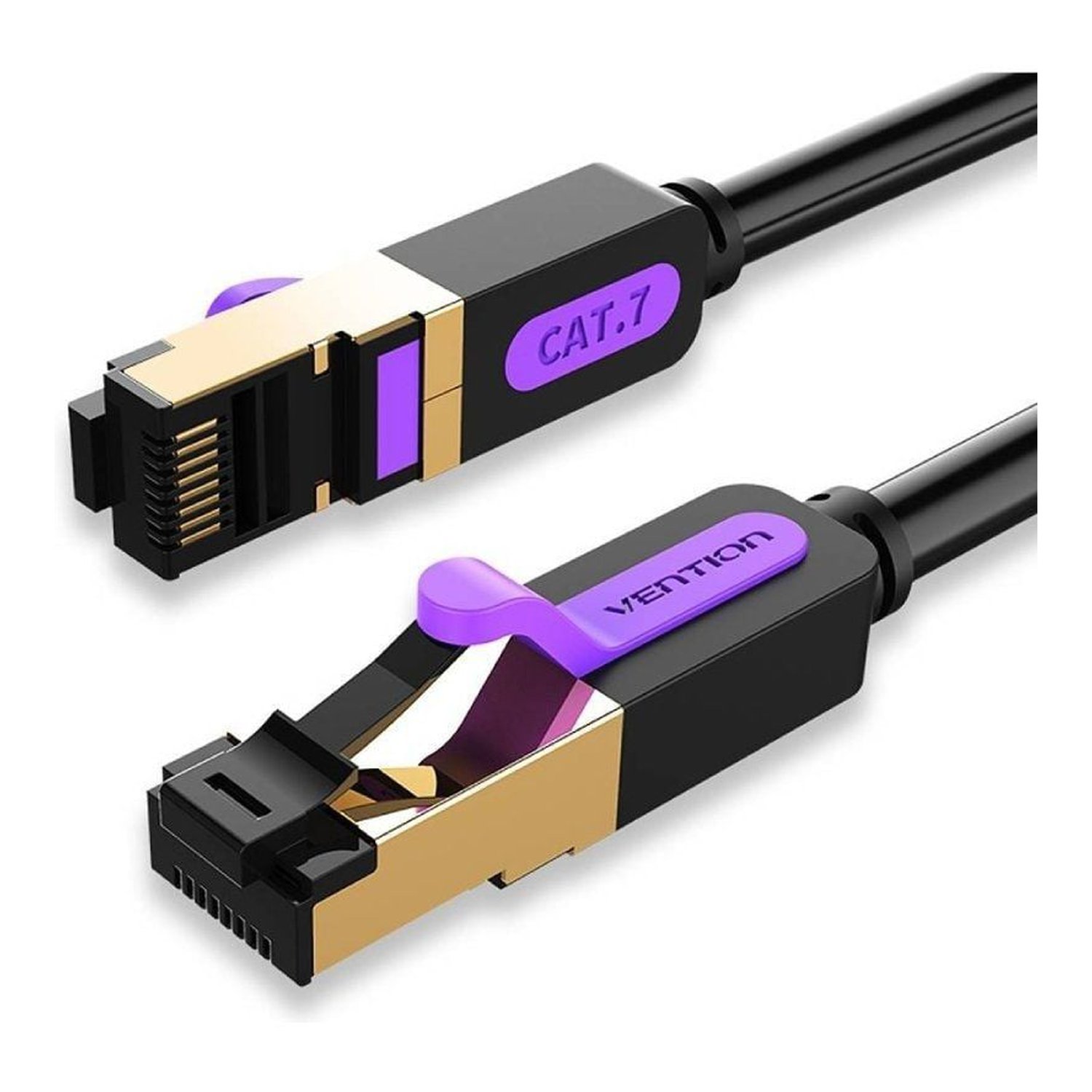Cable de Red RJ45 SFTP Vention ICDBN Cat.7/ 15m/ Negro