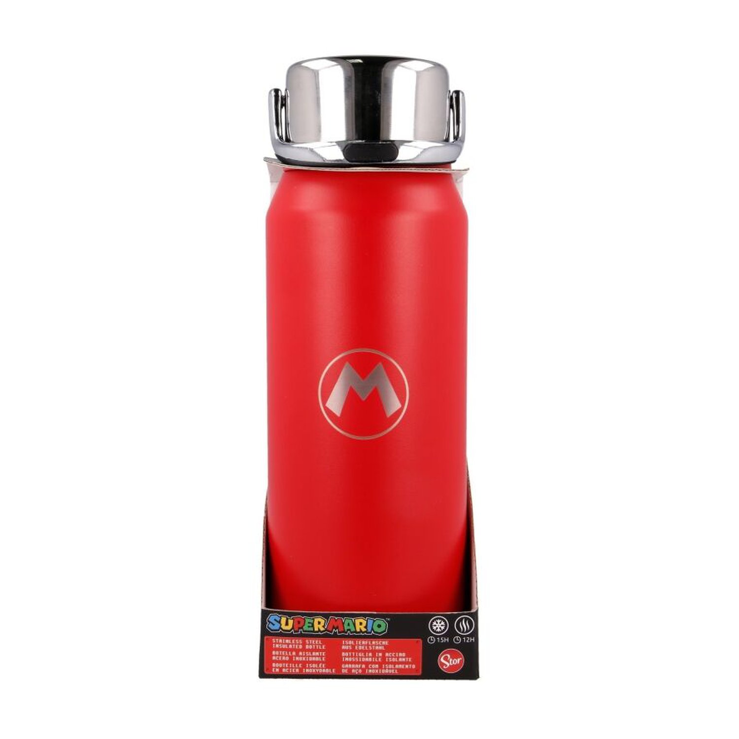 Botella termo acero inoxidable Super Mario Bros Nintendo 505ml