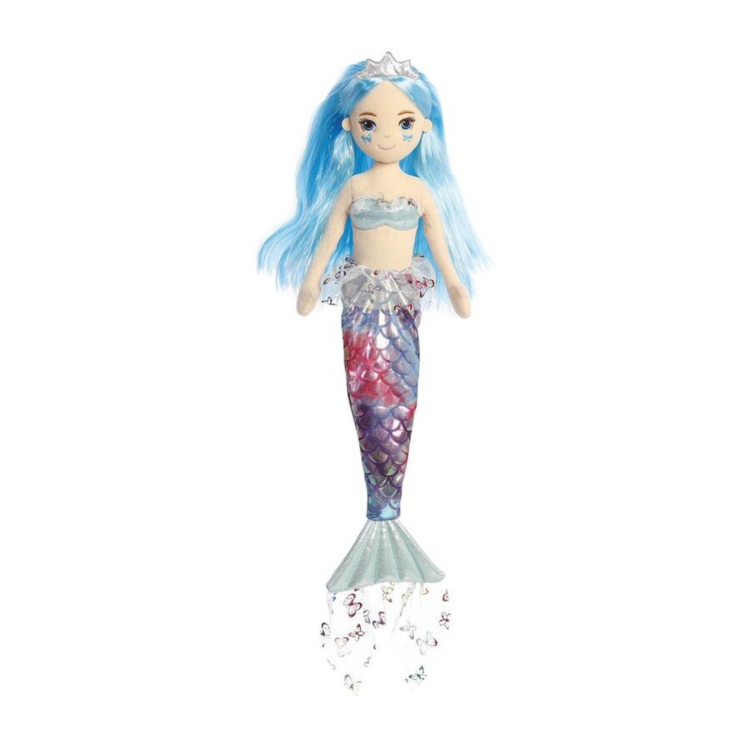 Peluche Sirenita Mariposa Sea Sparkles 46cm