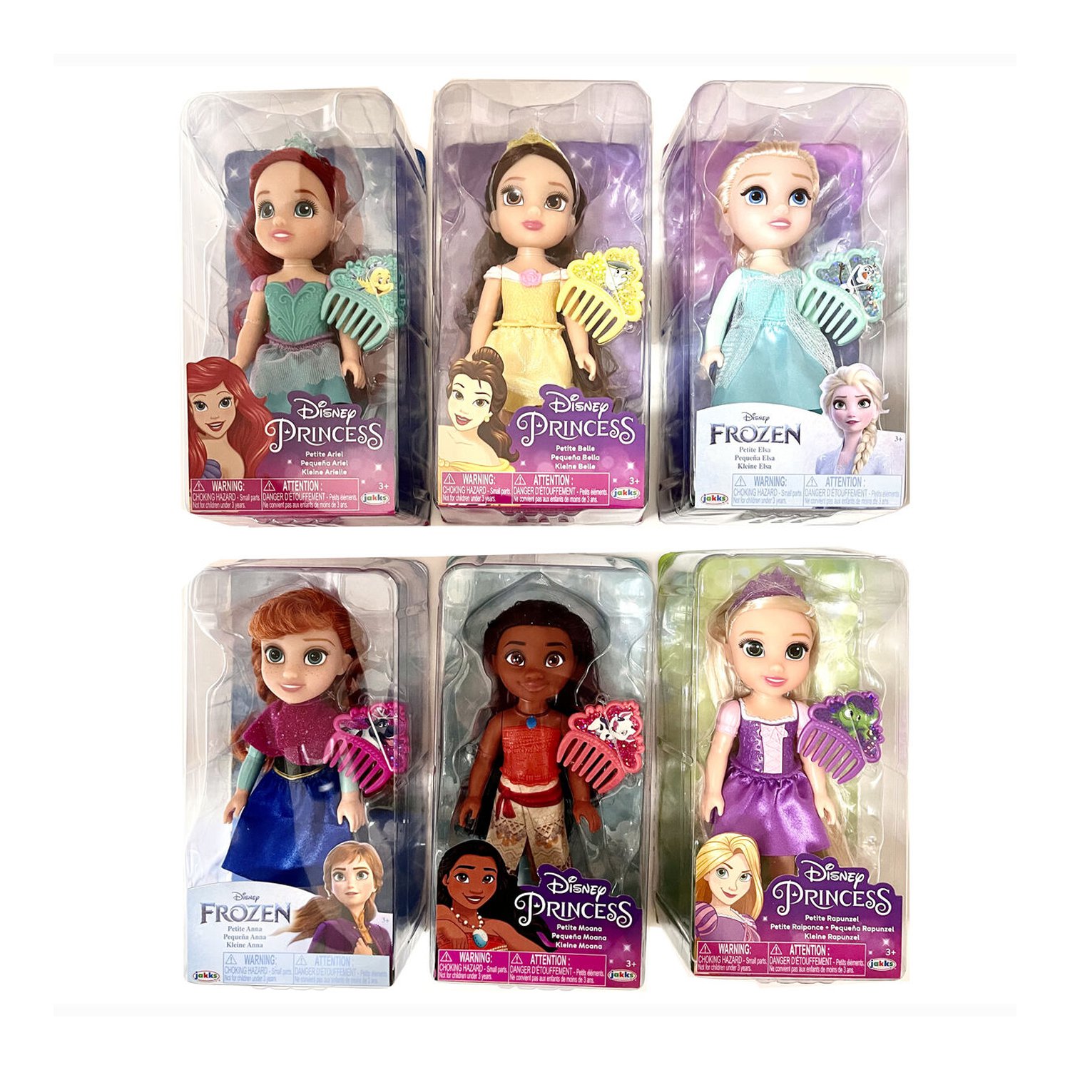 Muñeca Princesas Disney 15cm surtido (4 Uds)