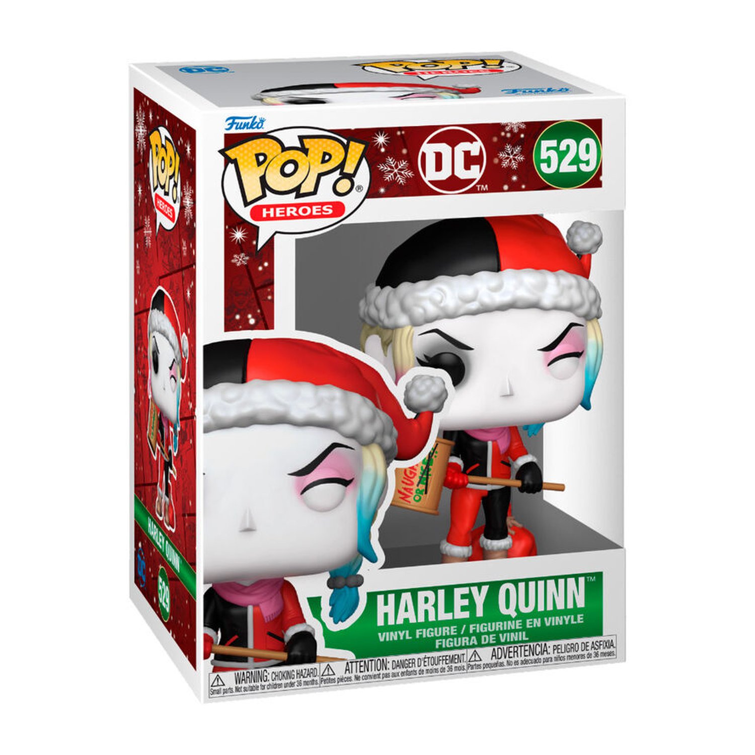 Figura POP DC Comics Harley Quinn Holiday