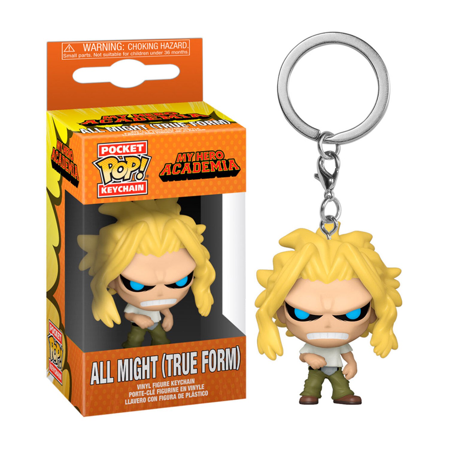 Llavero Pocket POP My Hero Academia All Might Weakened State