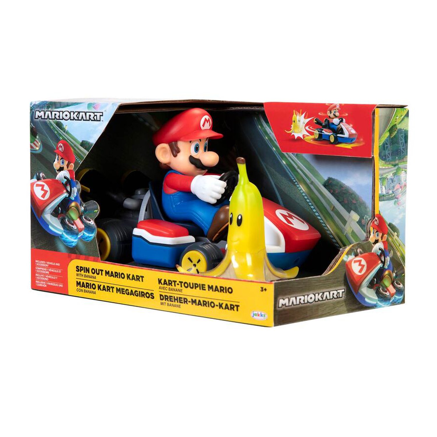 Figura Mario Kart megagiros Mario Kart 6,5cm