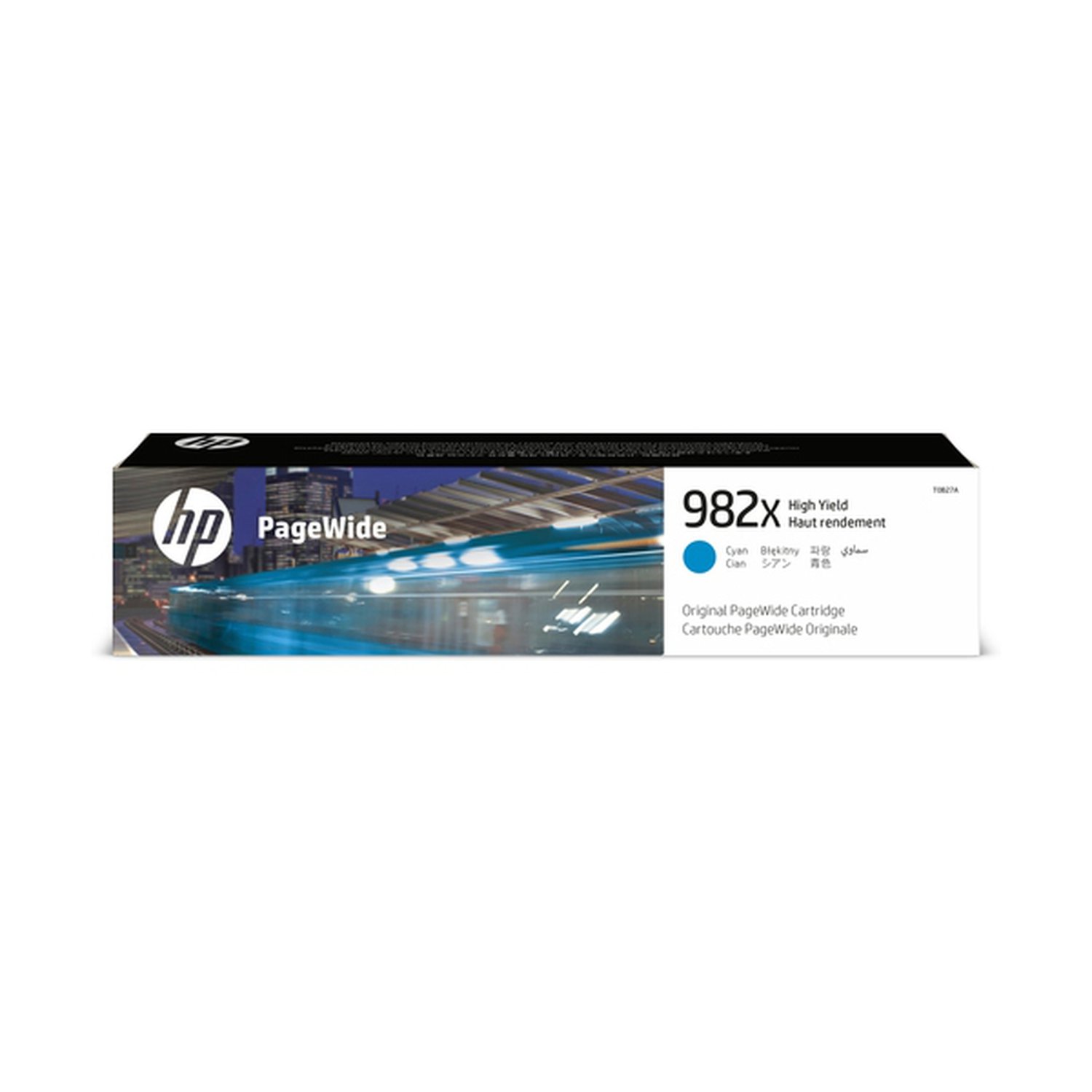 HP Cartucho de tinta cian 16.000 paginas T0B27A (982X)