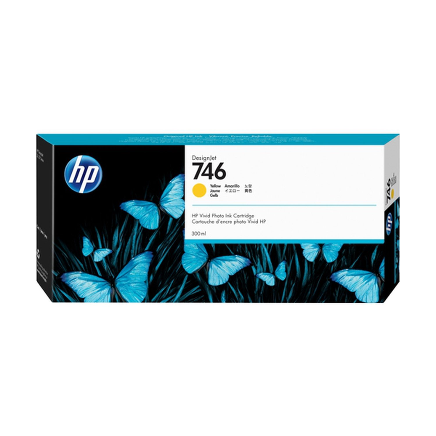 HP CARTUCHO Nº746 AMARILLO 300ML P2V79A