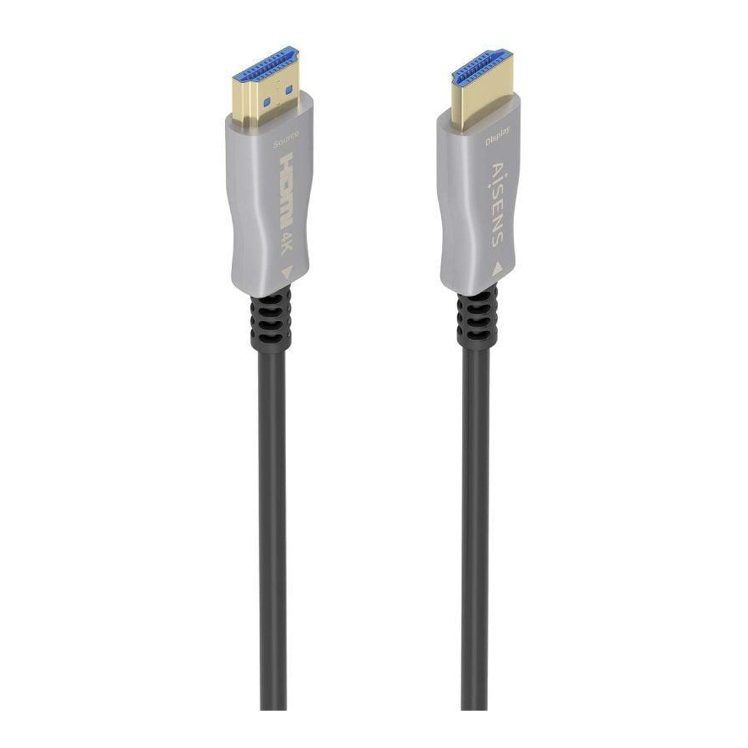 Cable HDMI 2.0 AOC 4K Aisens A148-0858/ HDMI Macho - HDMI Macho/ 10m/ Negro