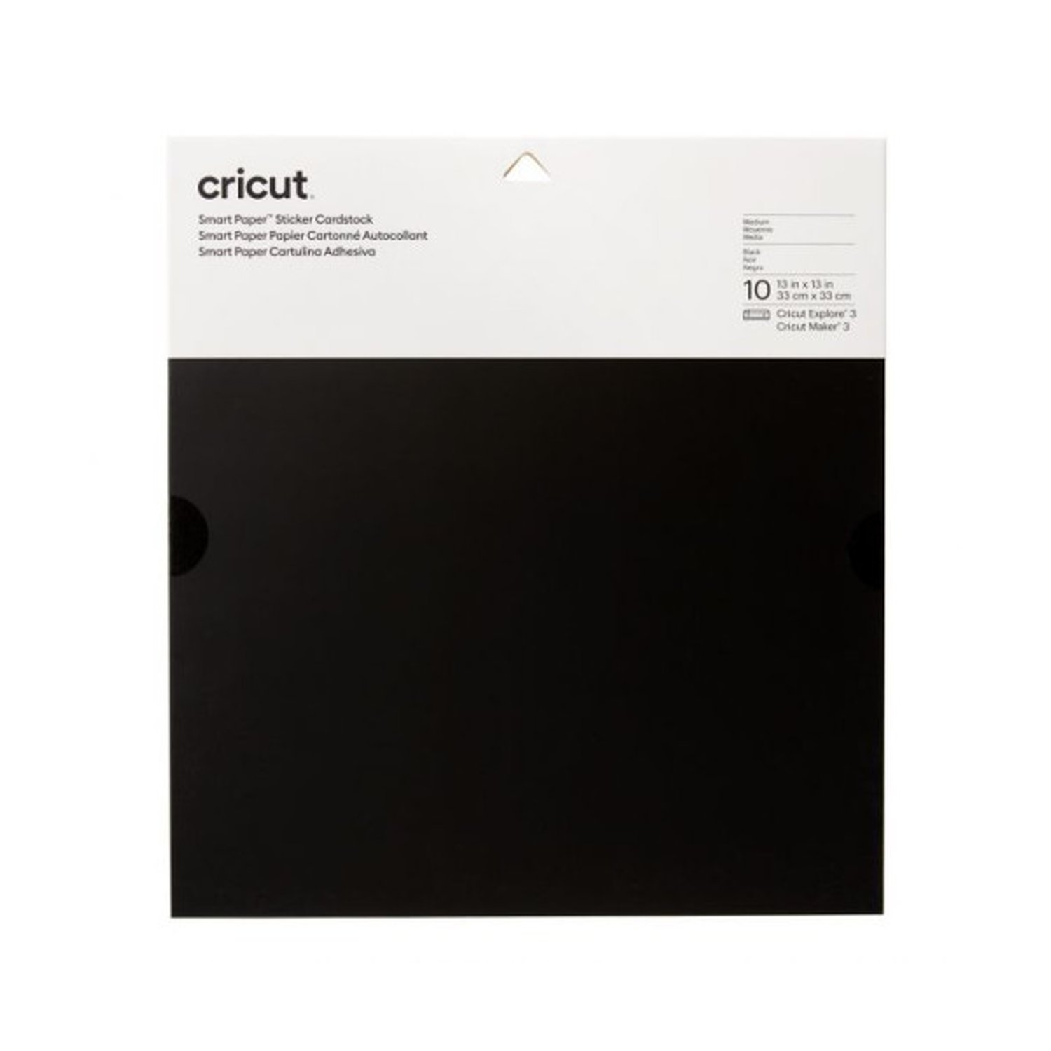 Cricut Smart Paper Bloc de hojas de papel para bellas artes 10 hojas