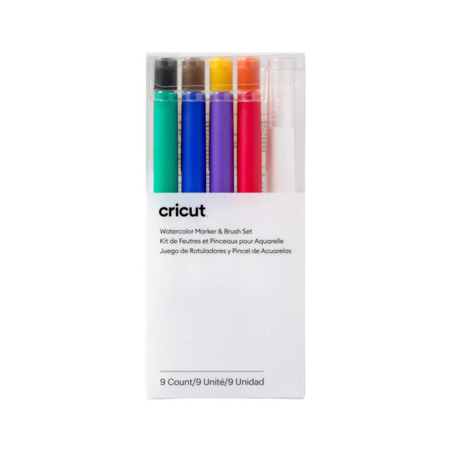 Cricut 2009979 marcador 8 pieza(s) Negro, Azul, Verde, Naranja, Púrpura, Rojo, Amarillo