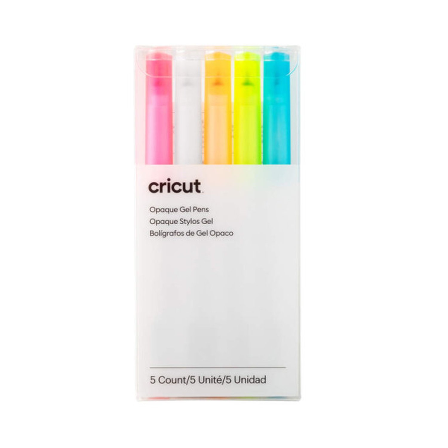 Cricut 2009849 marcador 5 pieza(s) Azul, Naranja, Rosa, Blanco, Amarillo