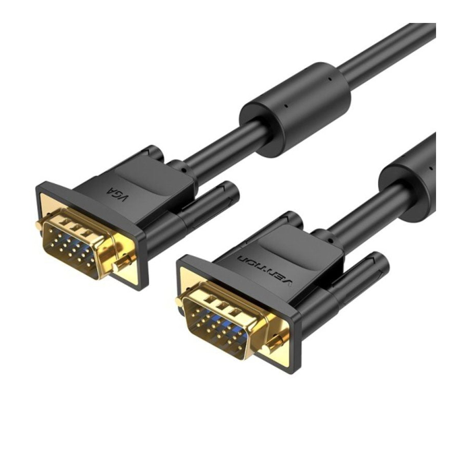 Cable SVGA Vention DAEBF/ VGA Macho - VGA Macho/ 1m/ Negro